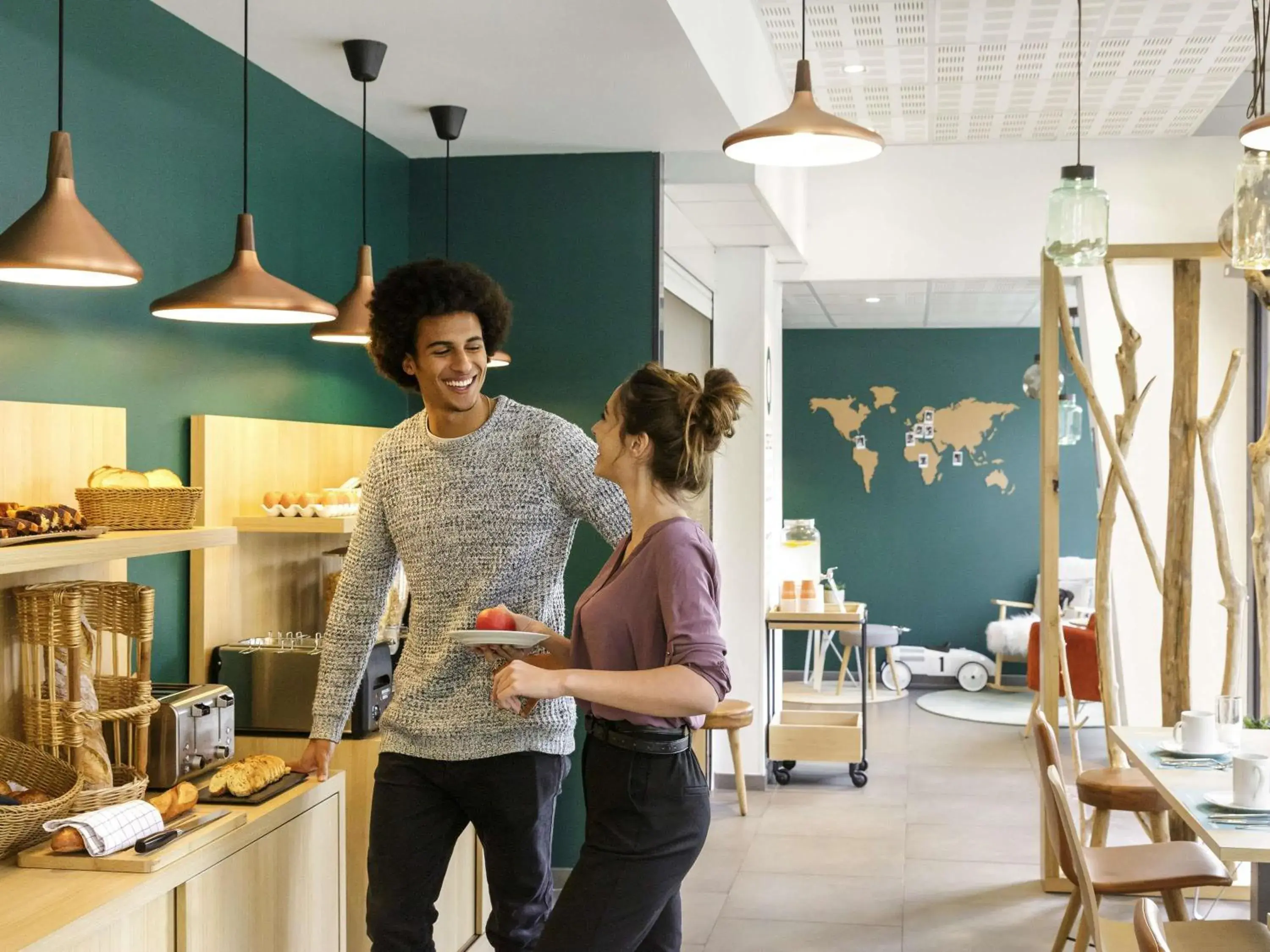 Breakfast in Aparthotel Adagio Access Toulouse St Cyprien Breakfast in Aparthotel Adagio Access Toulouse St Cyprien