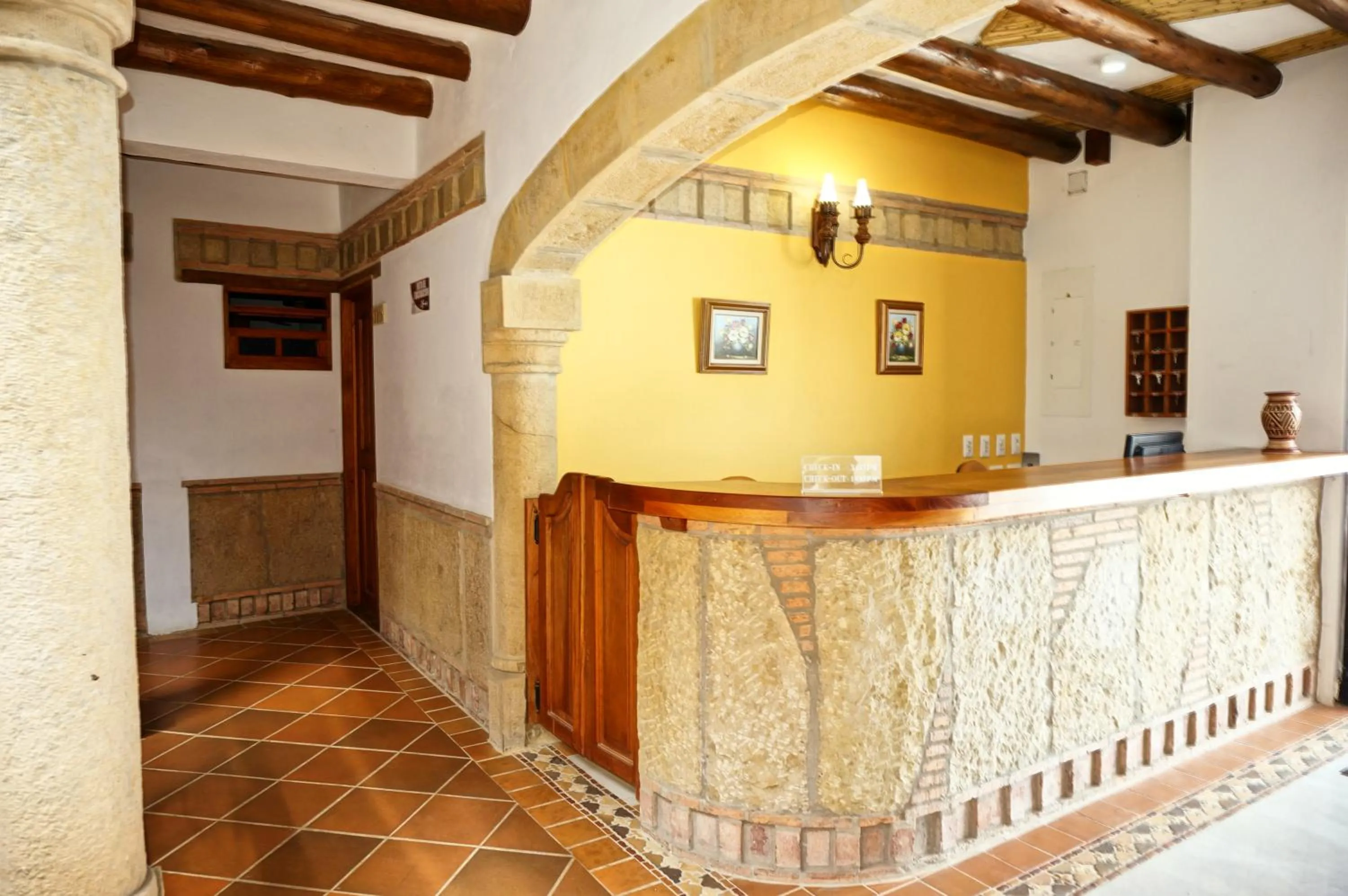 Lobby or reception in Hotel Campanario Real