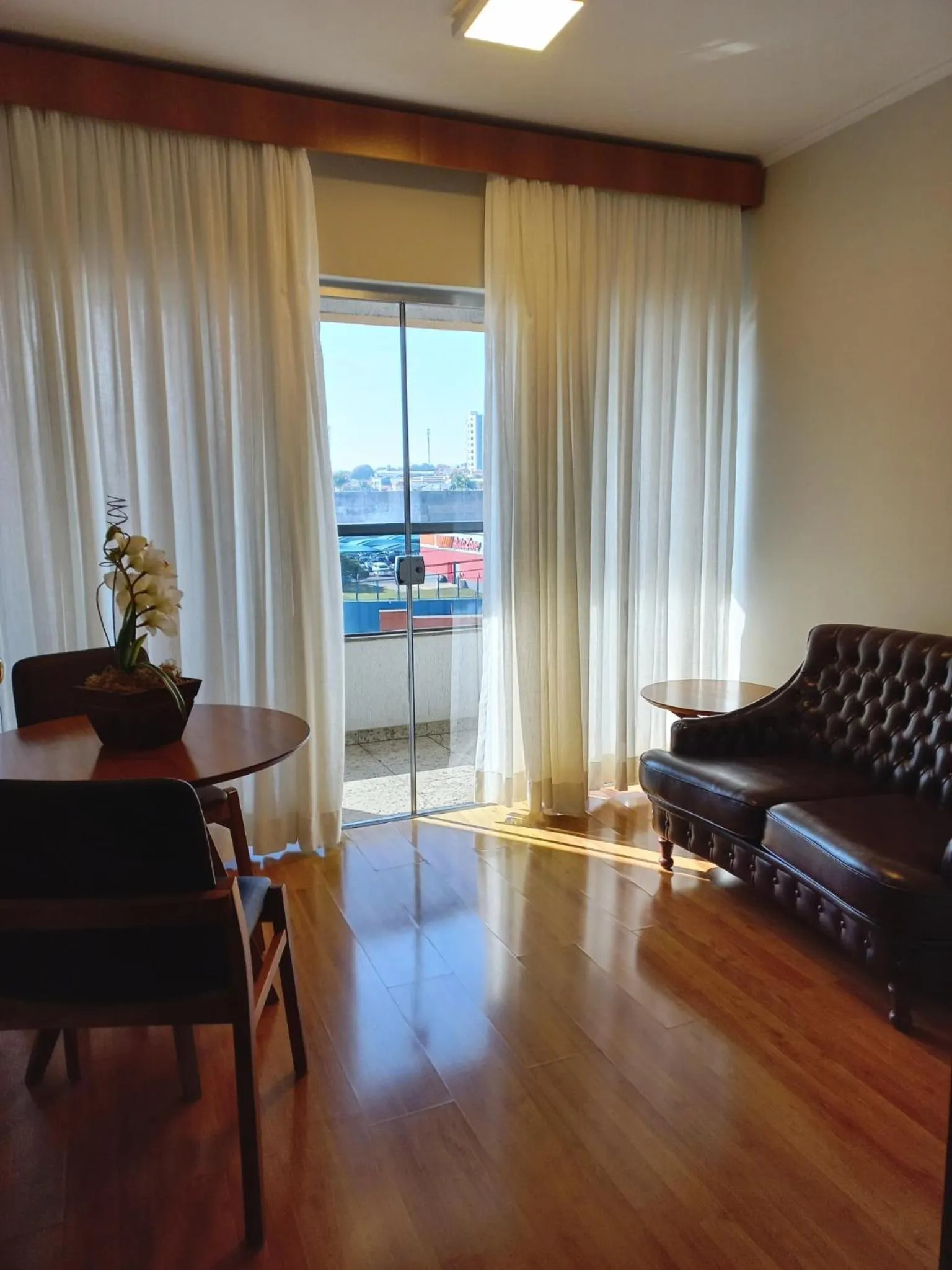 Living room in Biazi Plaza Hotel Bauru