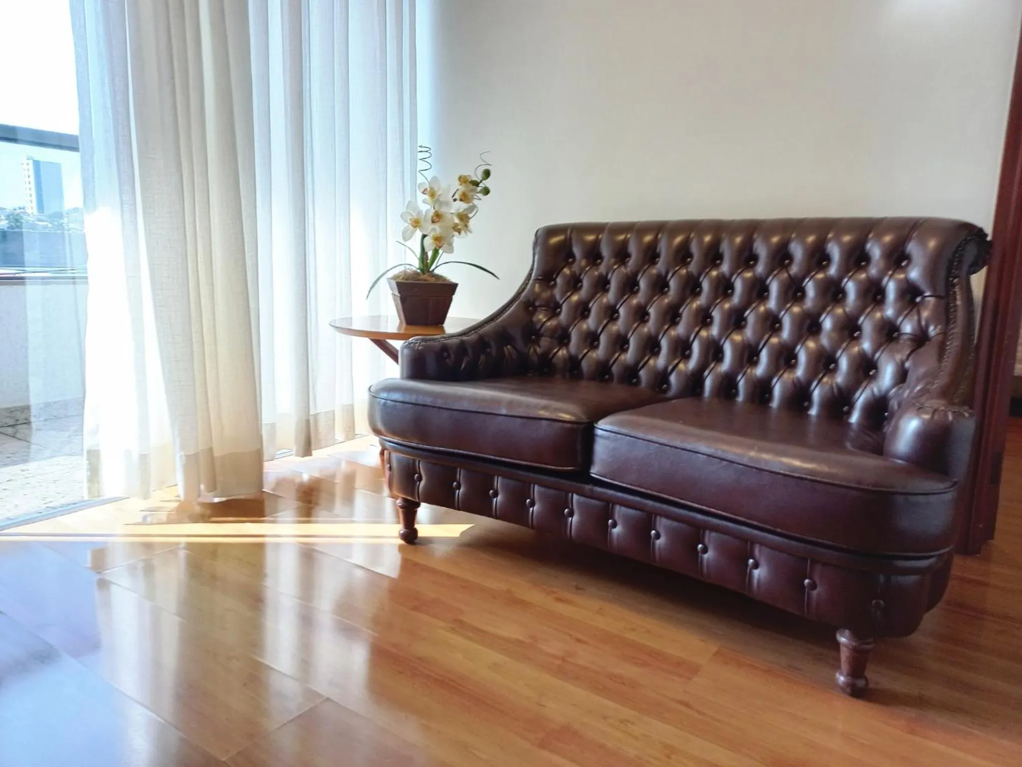 Living room in Biazi Plaza Hotel Bauru