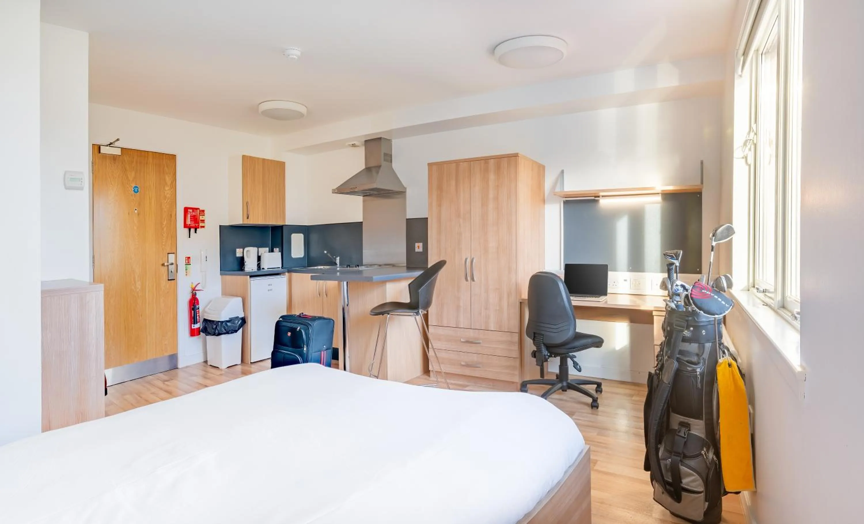 Photo of the whole room, Bed in UHI Fort William - Campus Accommodation