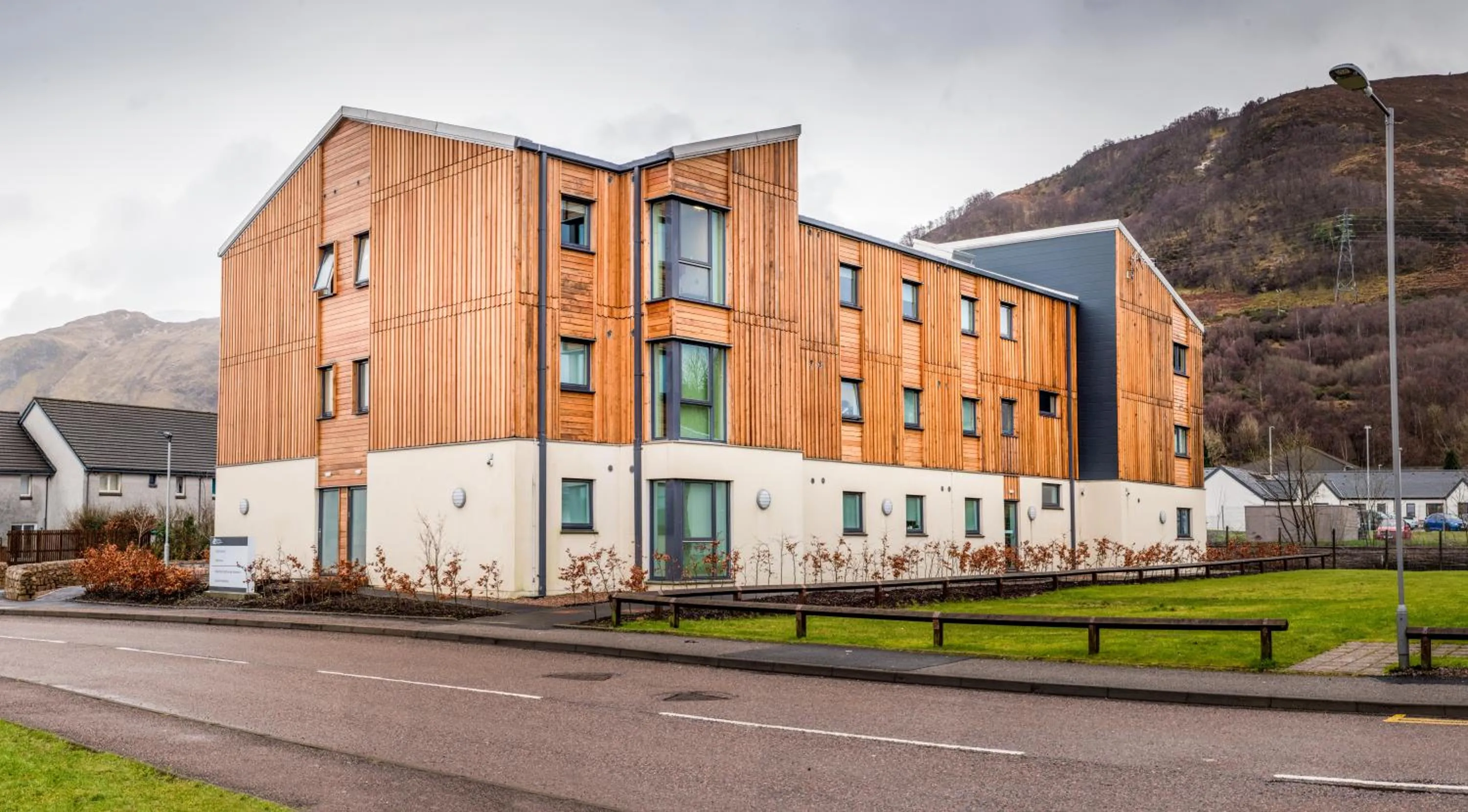 Property building in UHI Fort William - Campus Accommodation