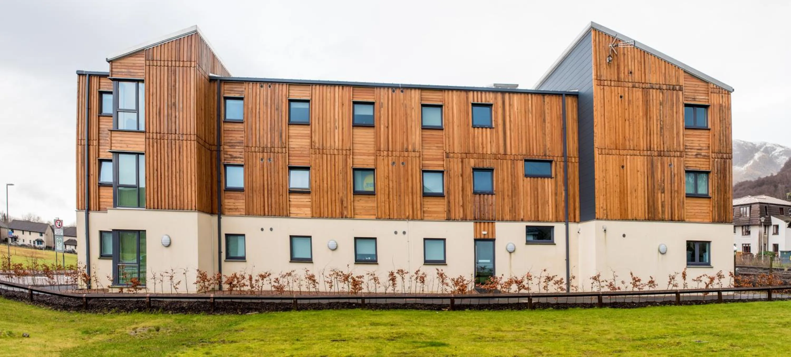 Property building in UHI Fort William - Campus Accommodation
