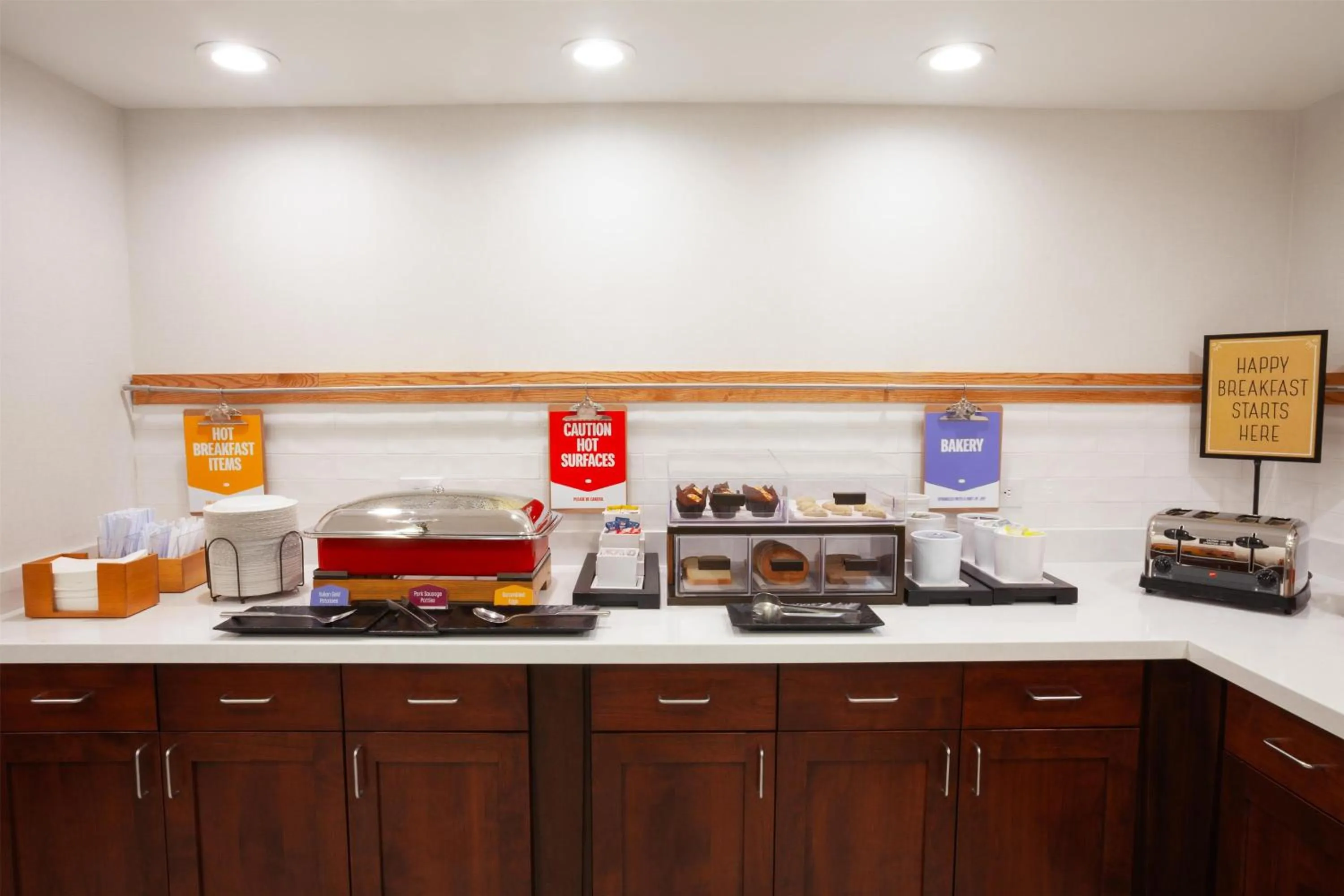 Breakfast in Hampton Inn Salt Lake City-North