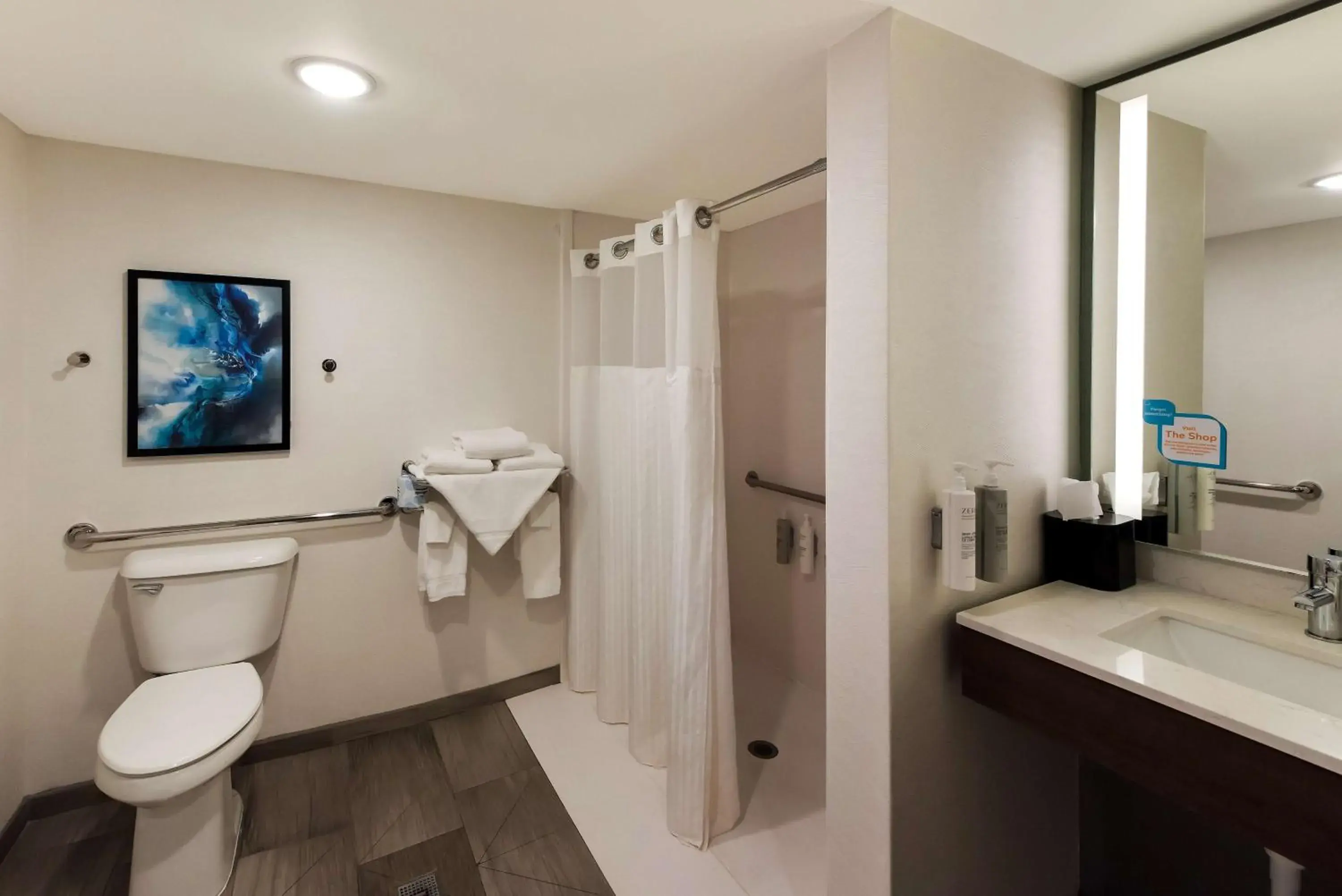 Bathroom in Hilton Garden Inn Columbus/Grove City Bathroom in Hilton Garden Inn Columbus/Grove City