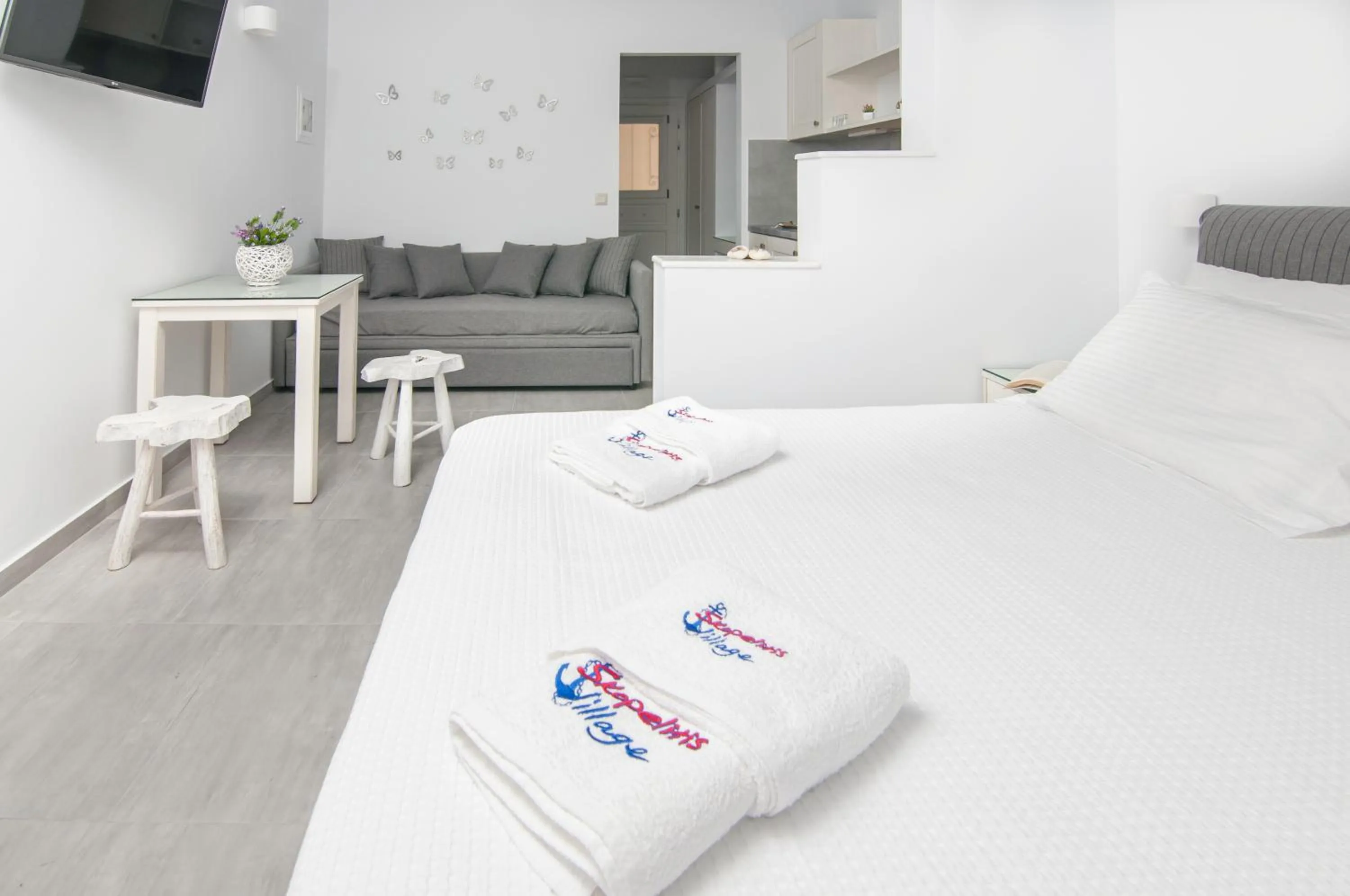 Bed in Skopelitis Village