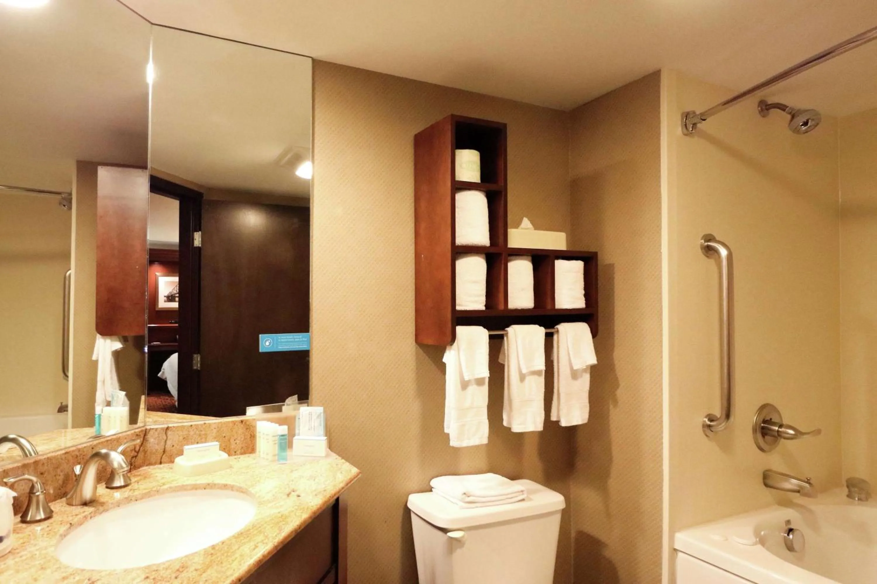 Bathroom in Hampton Inn Columbus-South