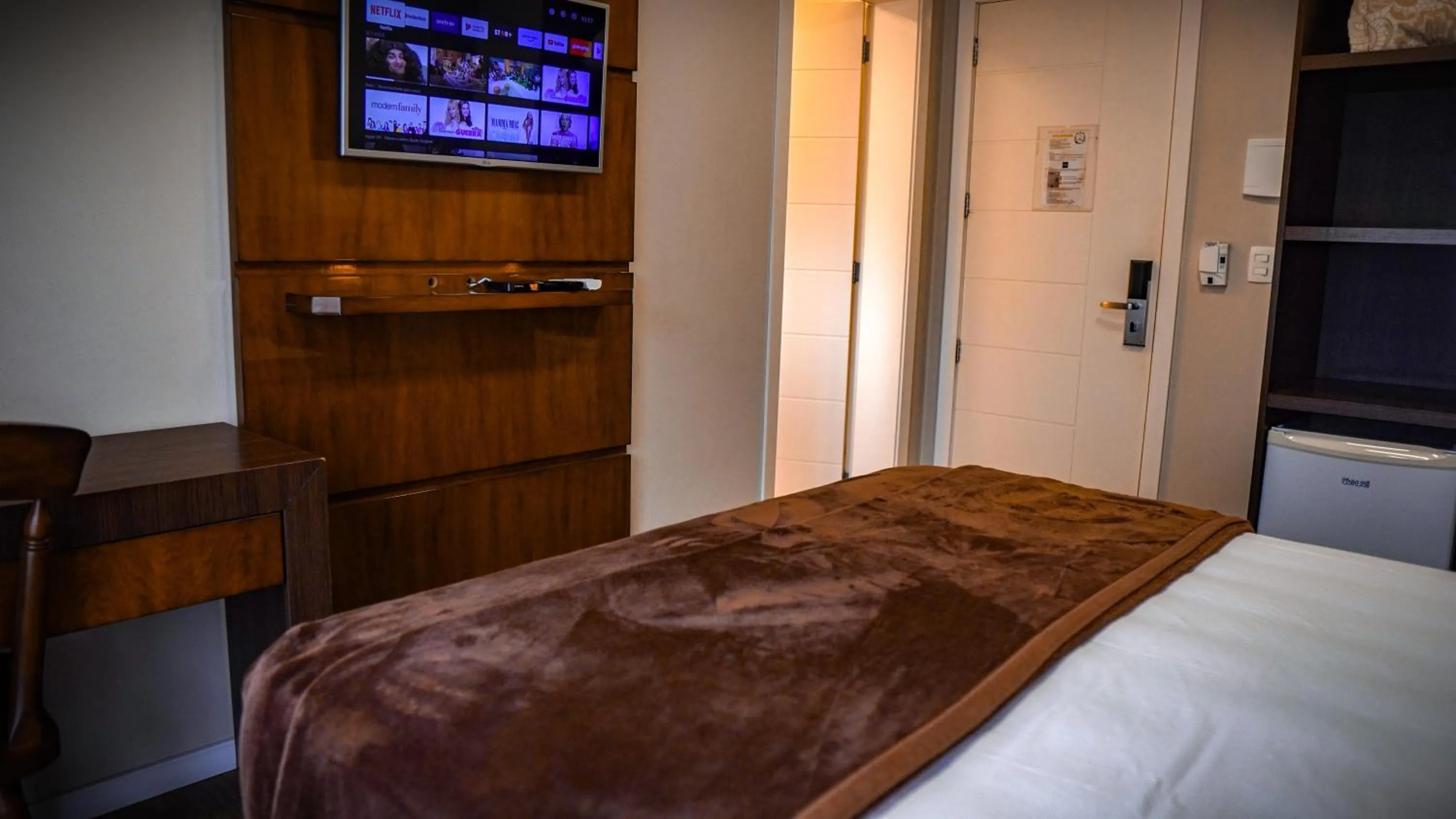 Bed in Hotel Gramado Interlaken