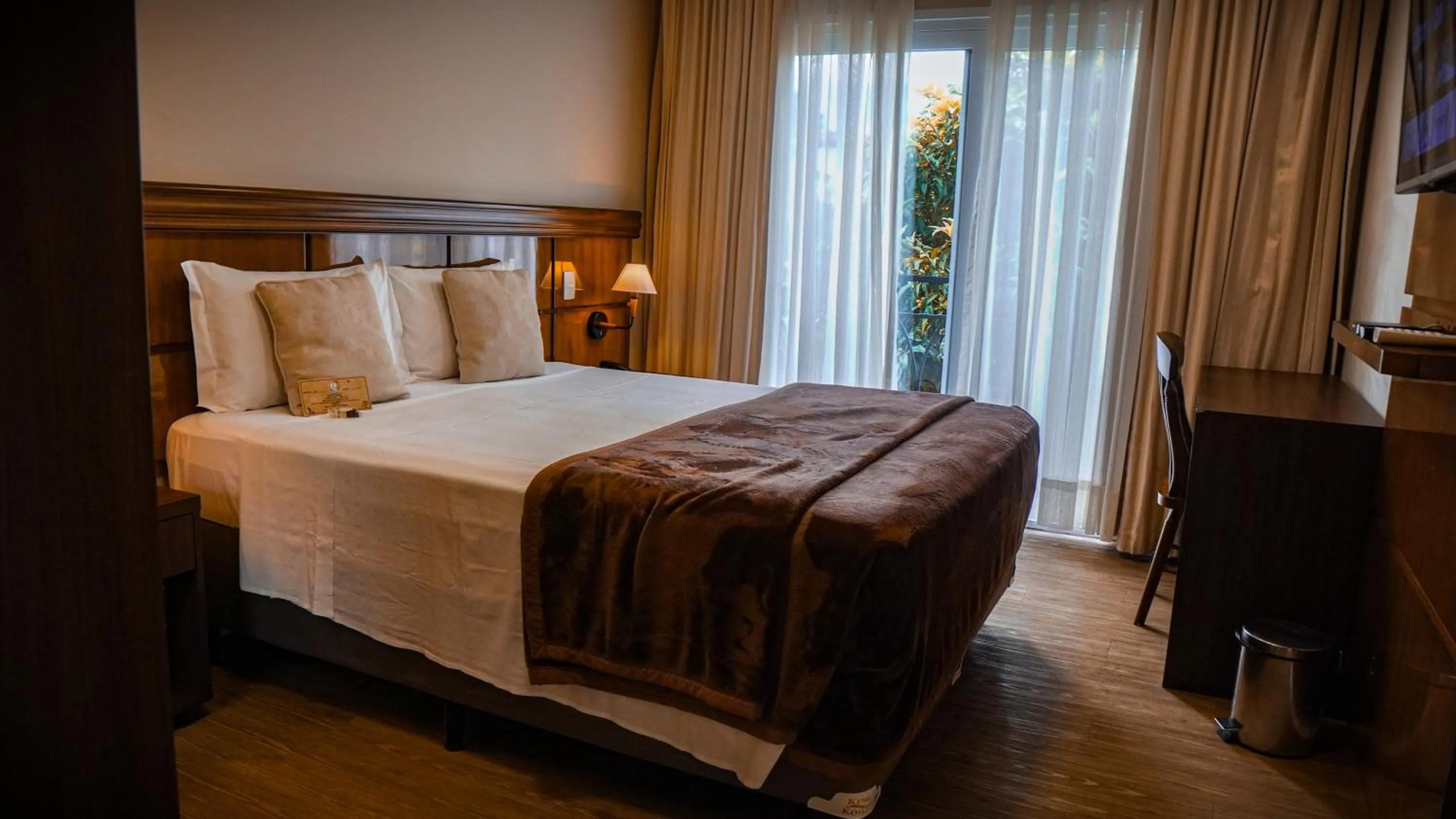 Bed in Hotel Gramado Interlaken