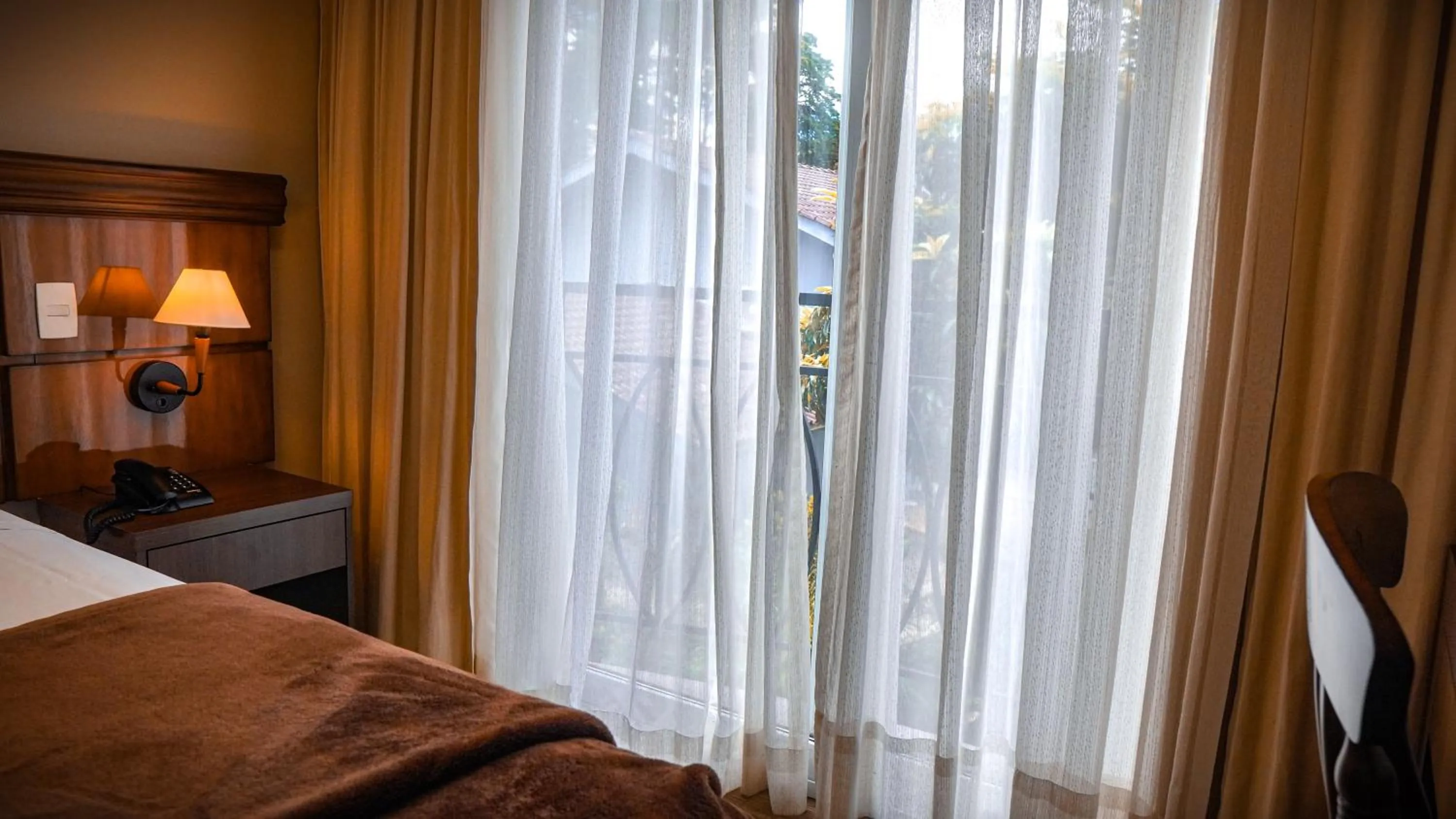 Bed in Hotel Gramado Interlaken