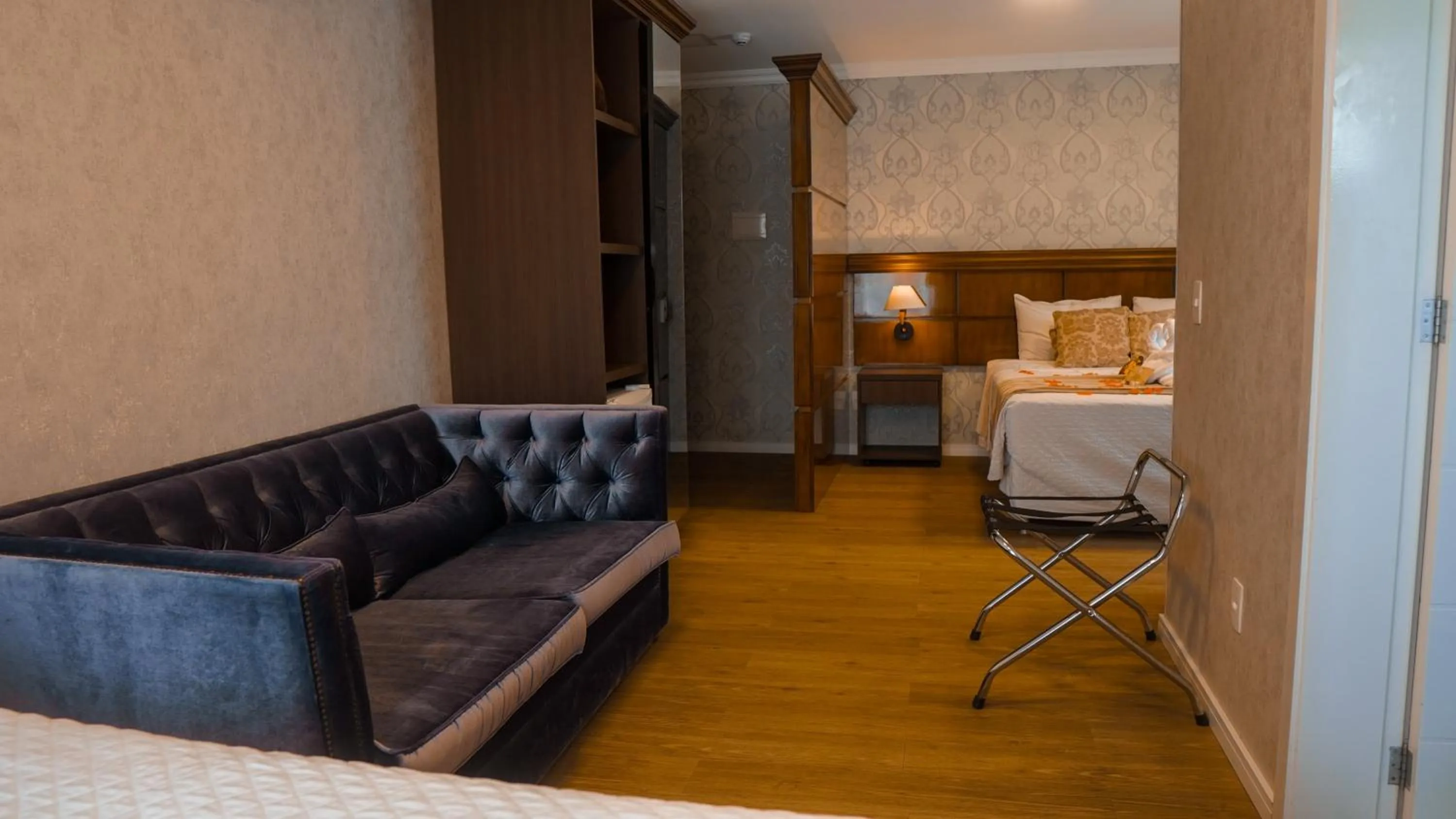 Bed in Hotel Gramado Interlaken