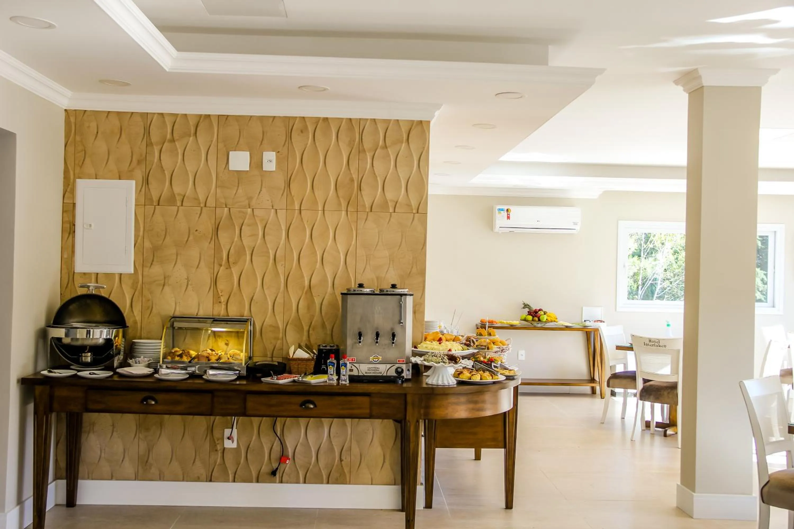 Buffet breakfast in Hotel Gramado Interlaken