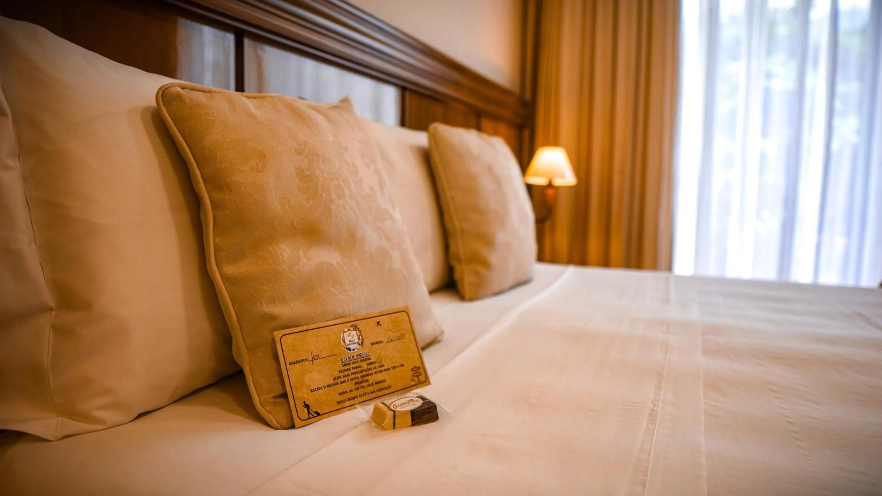 Bed in Hotel Gramado Interlaken