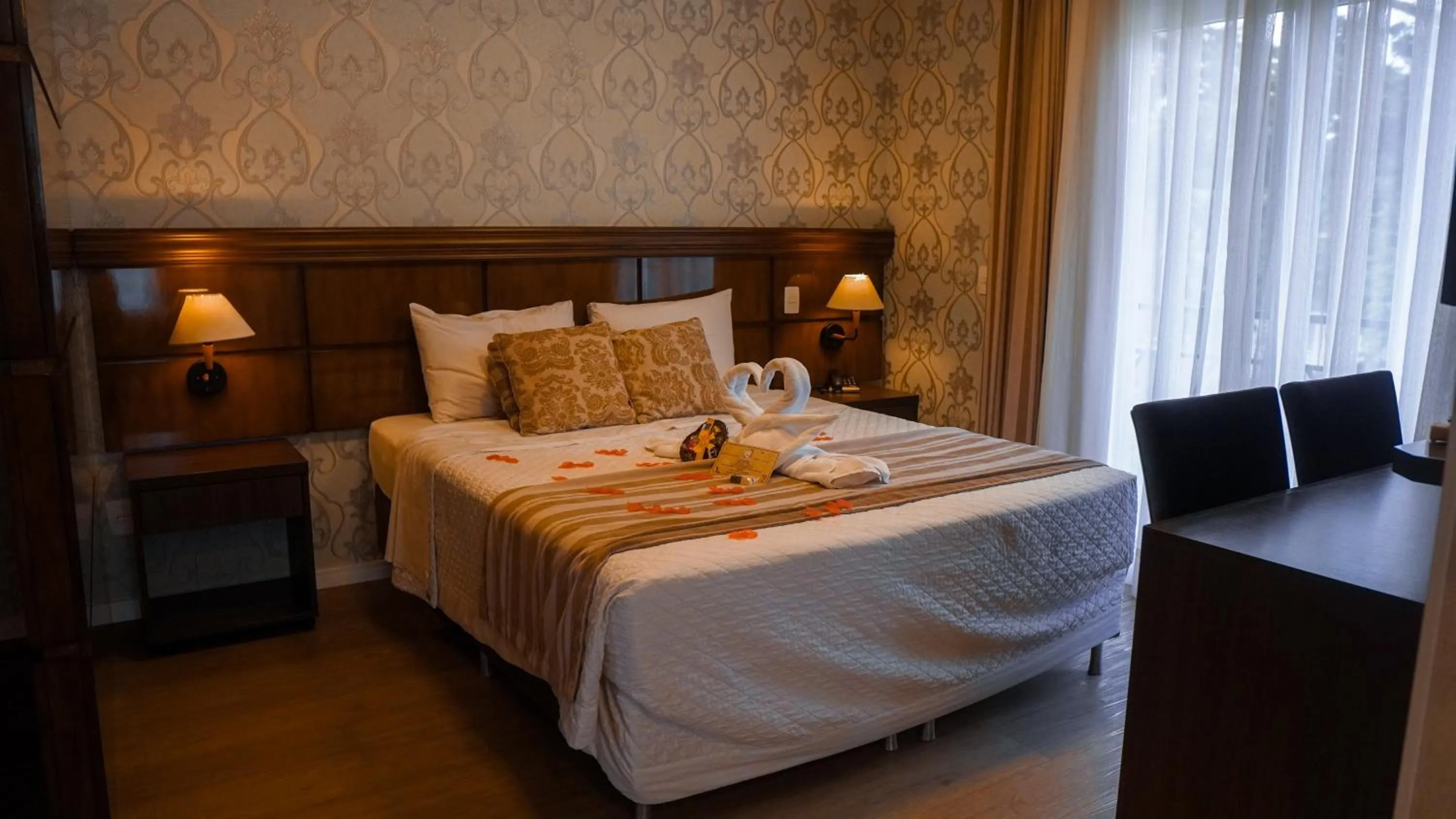 Bed in Hotel Gramado Interlaken