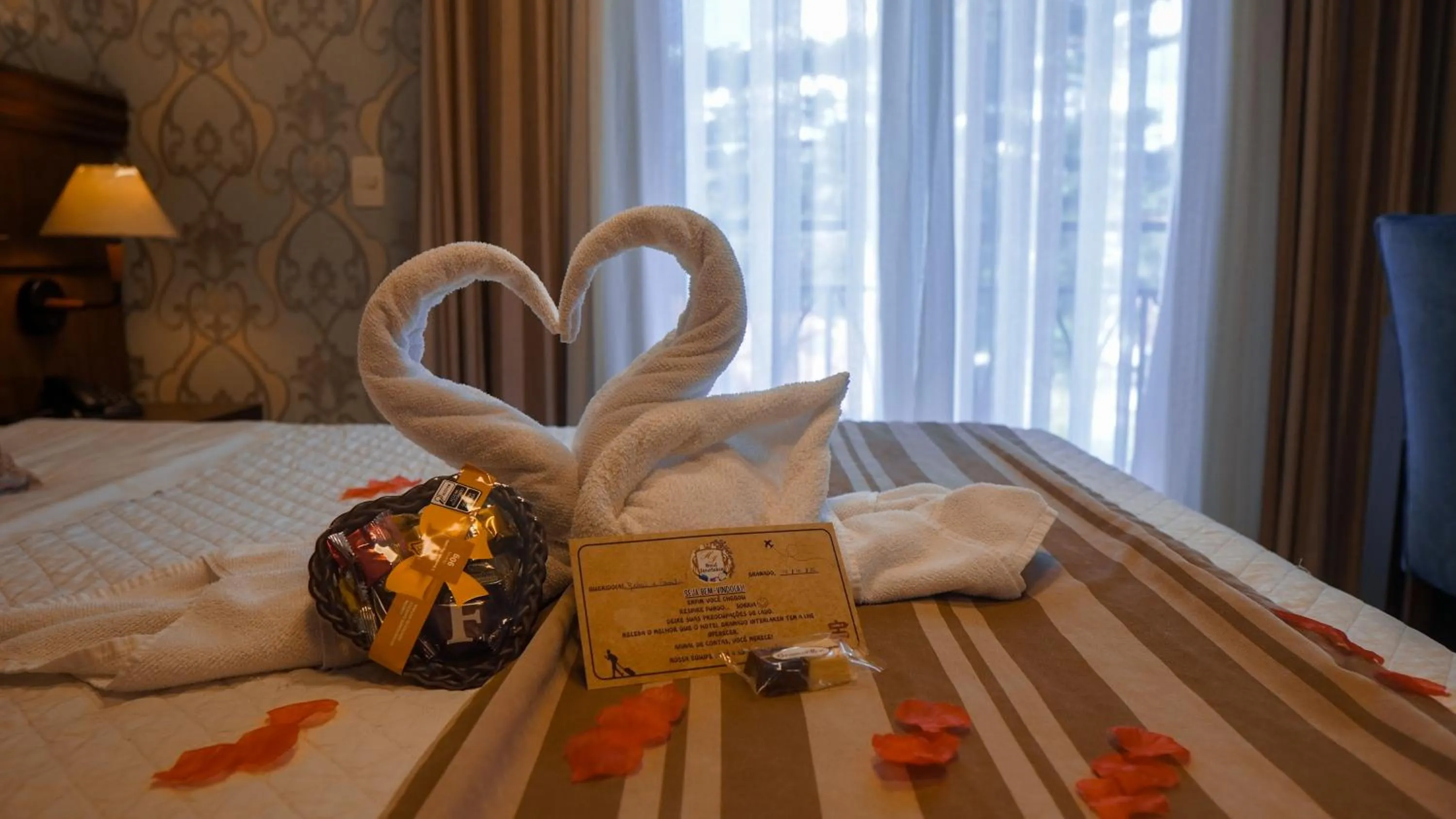 Bed in Hotel Gramado Interlaken