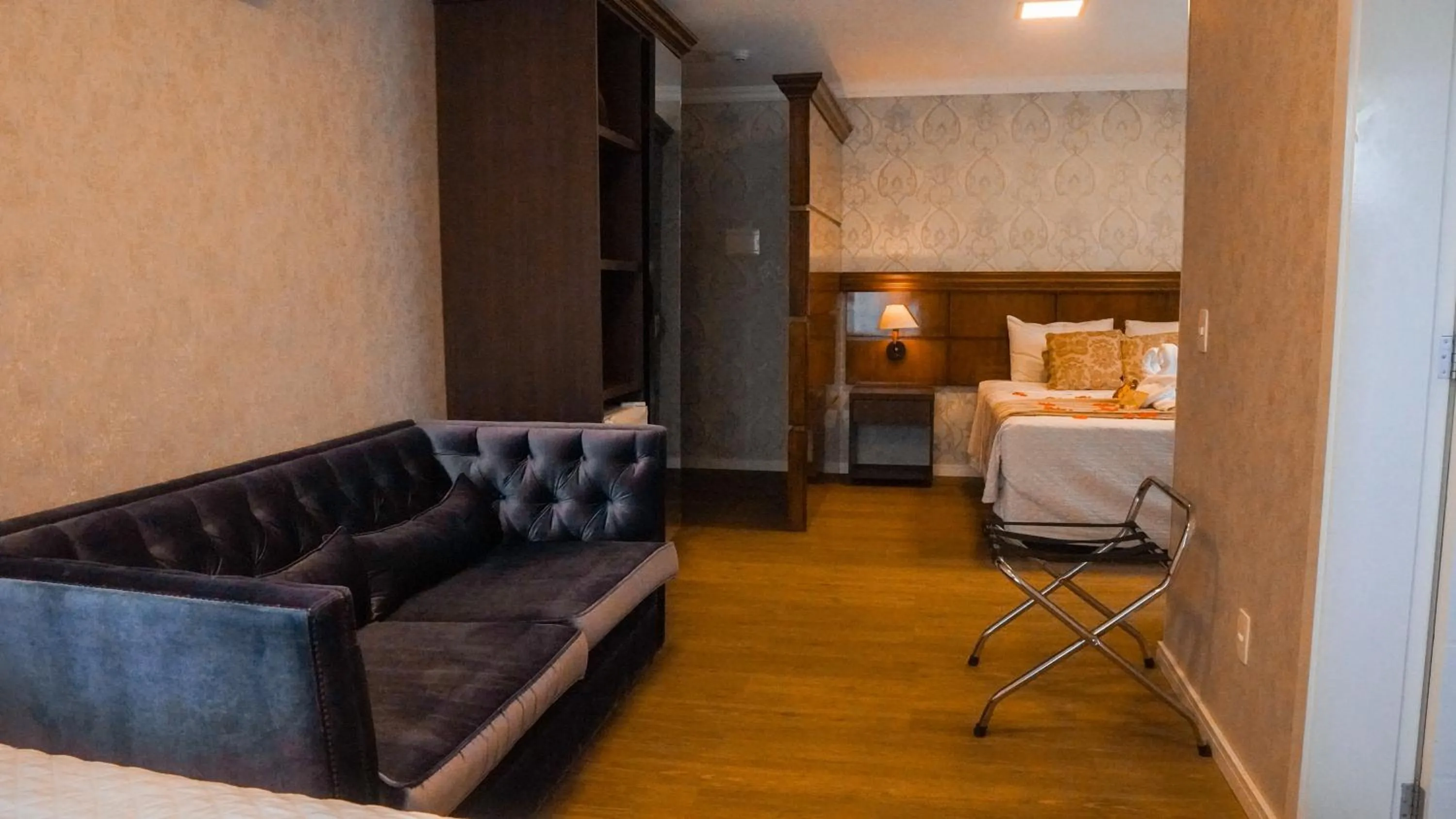 Bed in Hotel Gramado Interlaken