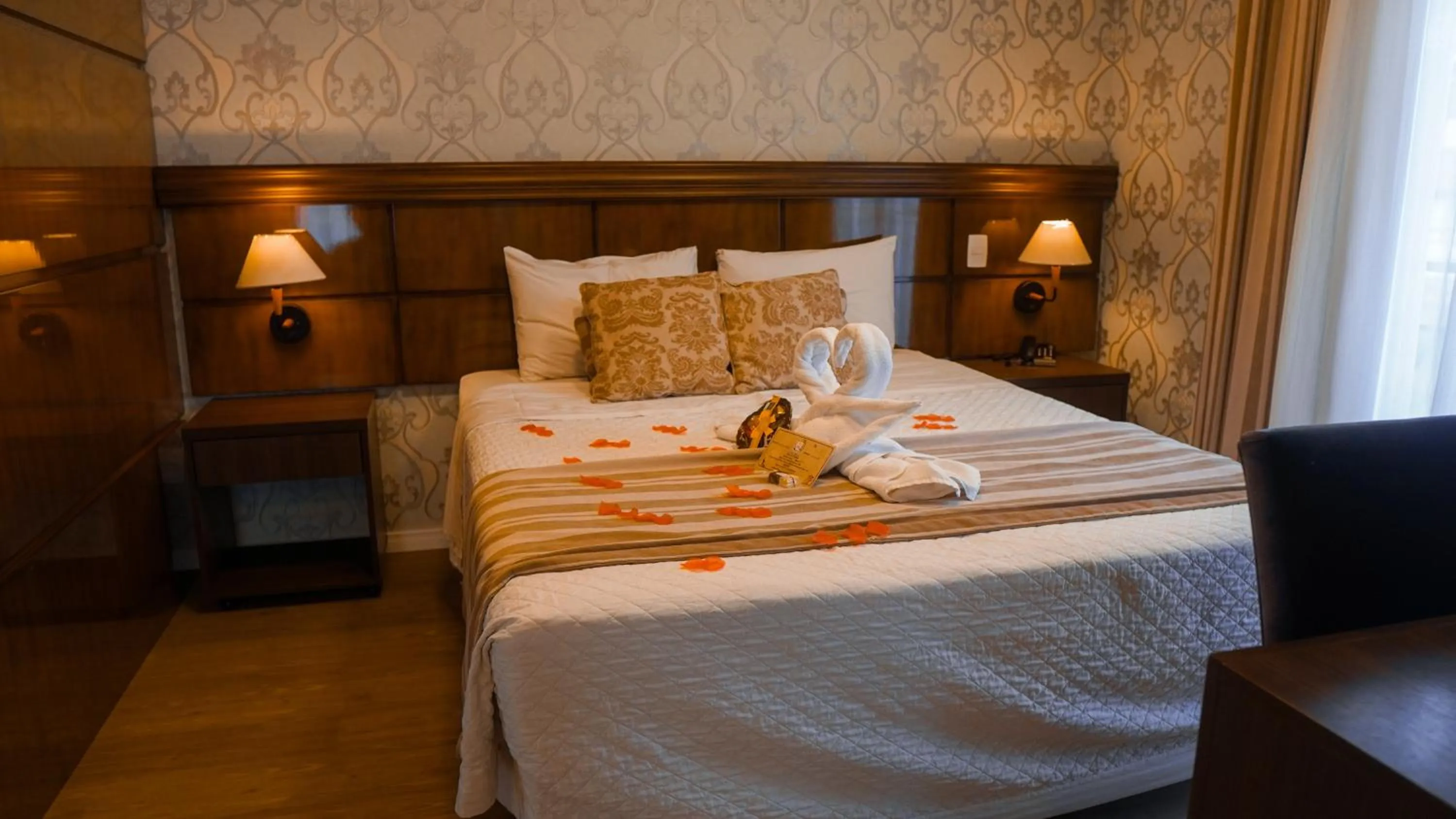 Bed in Hotel Gramado Interlaken