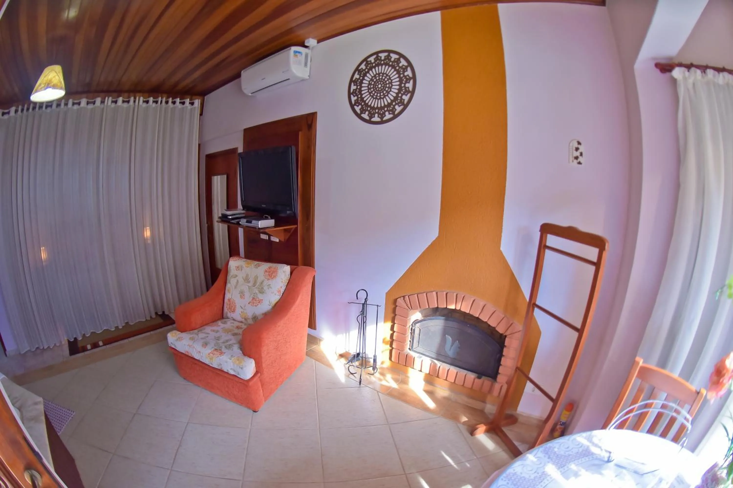Bed in Pousada Villa Da Montanha