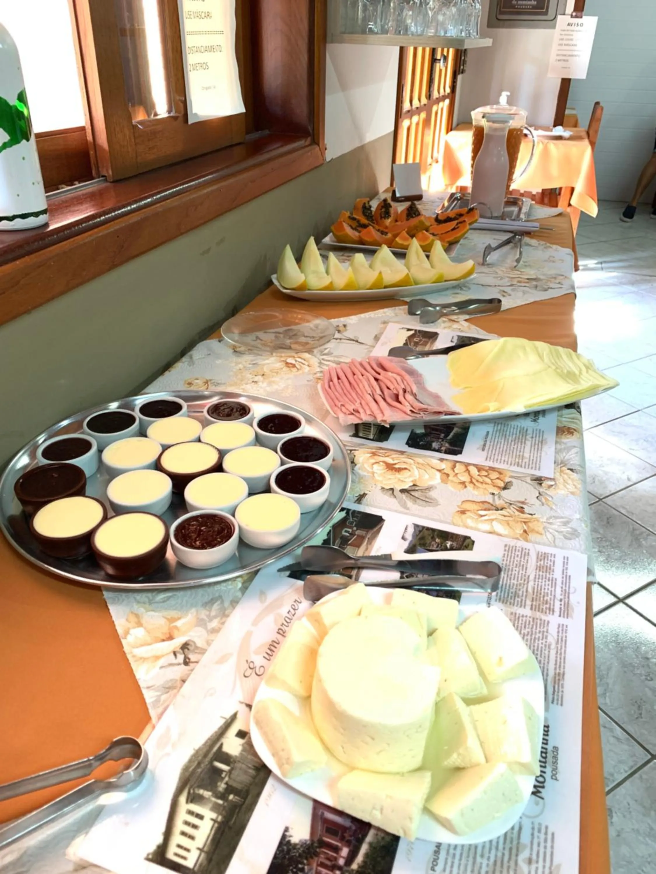 Breakfast in Pousada Villa Da Montanha