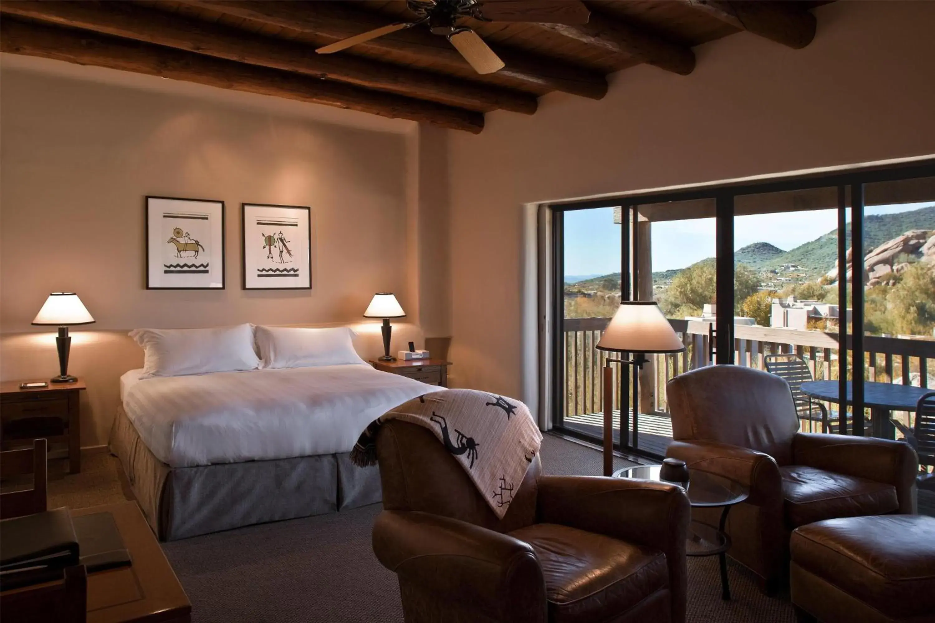 View (from property/room), Bed in Boulders Resort & Spa Scottsdale, Curio Collection by Hilton View (from property/room), Bed in Boulders Resort & Spa Scottsdale, Curio Collection by Hilton