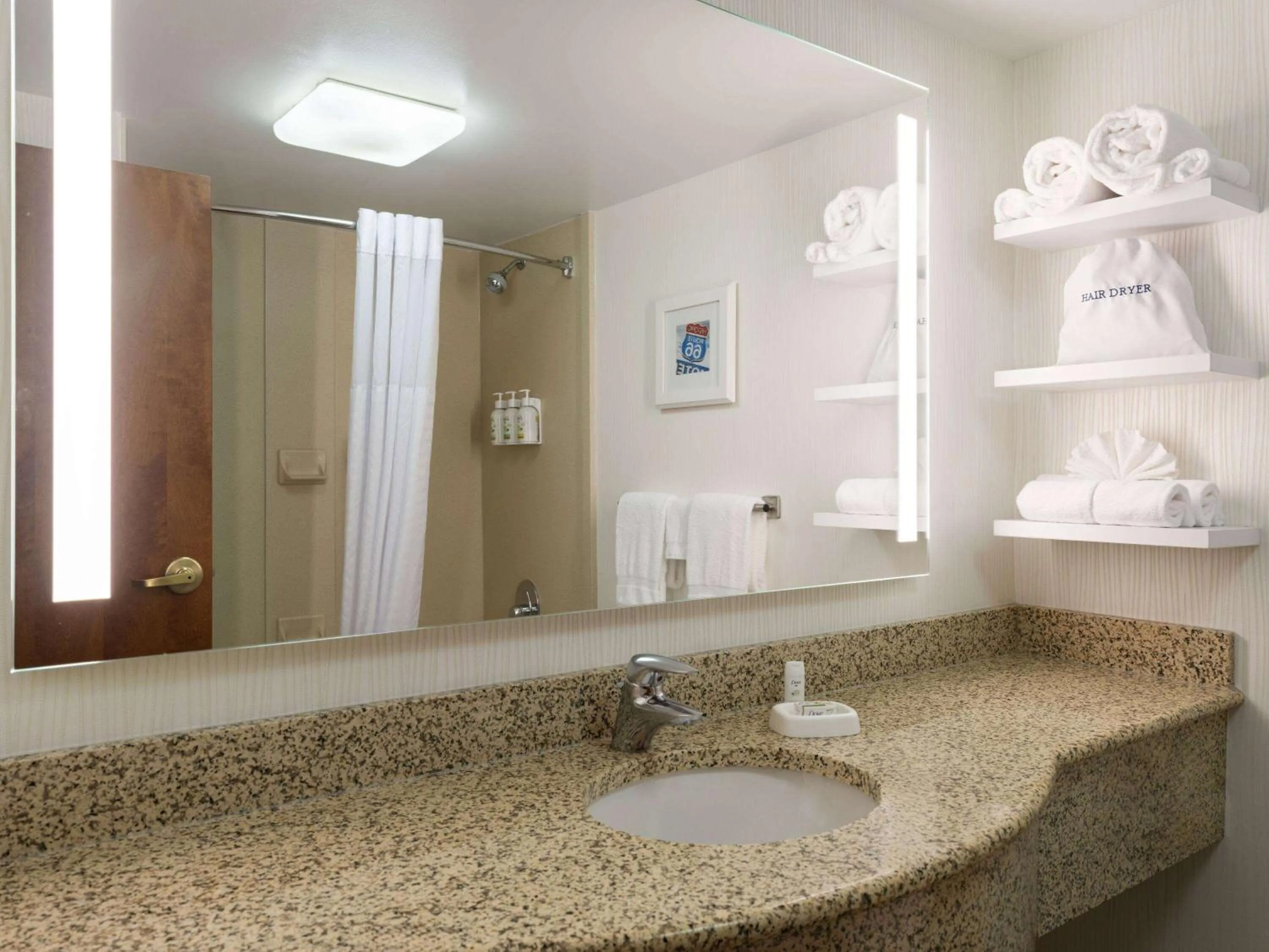 Bathroom in Wingate by Wyndham St Louis Airport