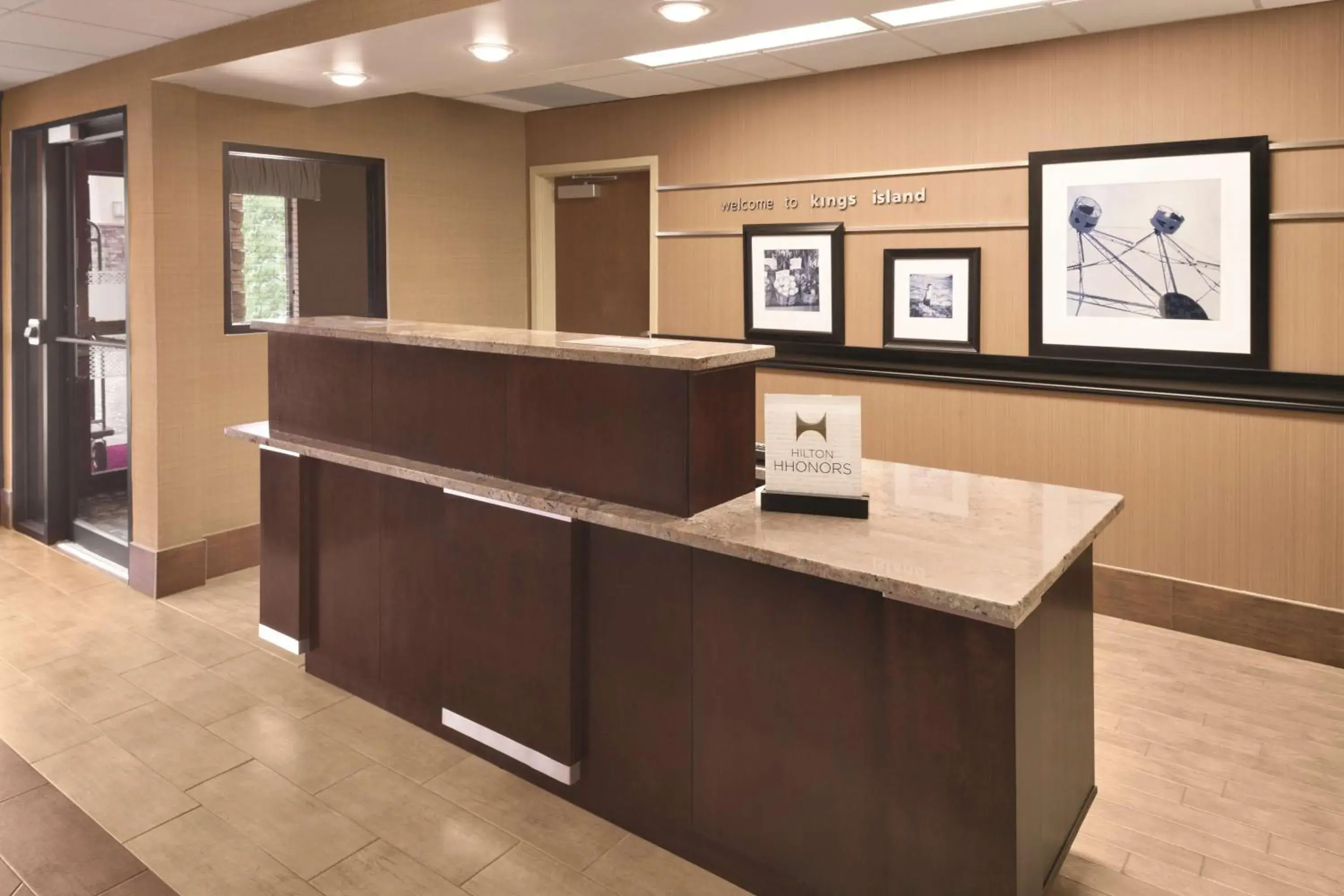 Lobby or reception in Hampton Inn Cincinnati Kings Island Lobby or reception in Hampton Inn Cincinnati Kings Island