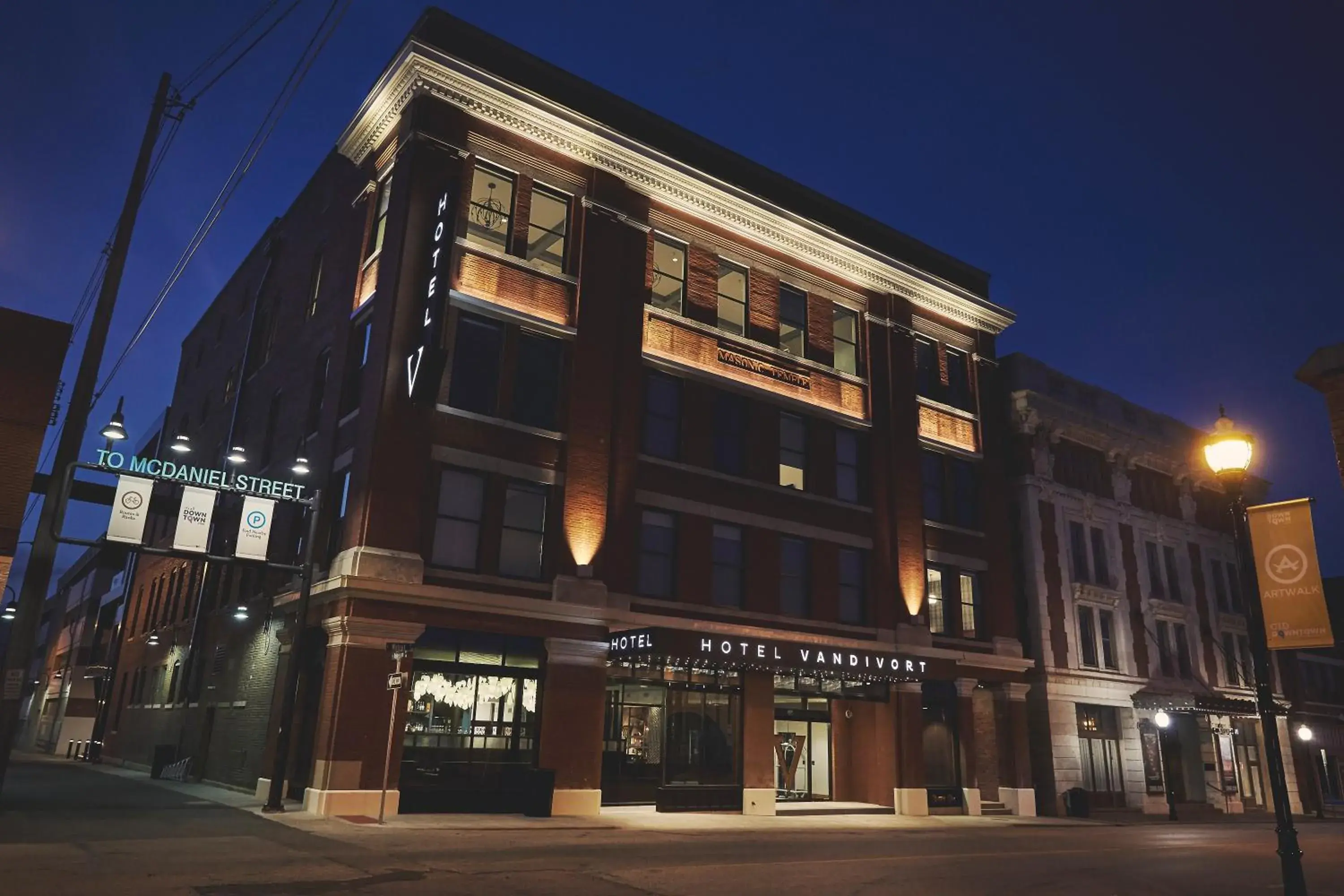 Property building in Hotel Vandivort Property building in Hotel Vandivort