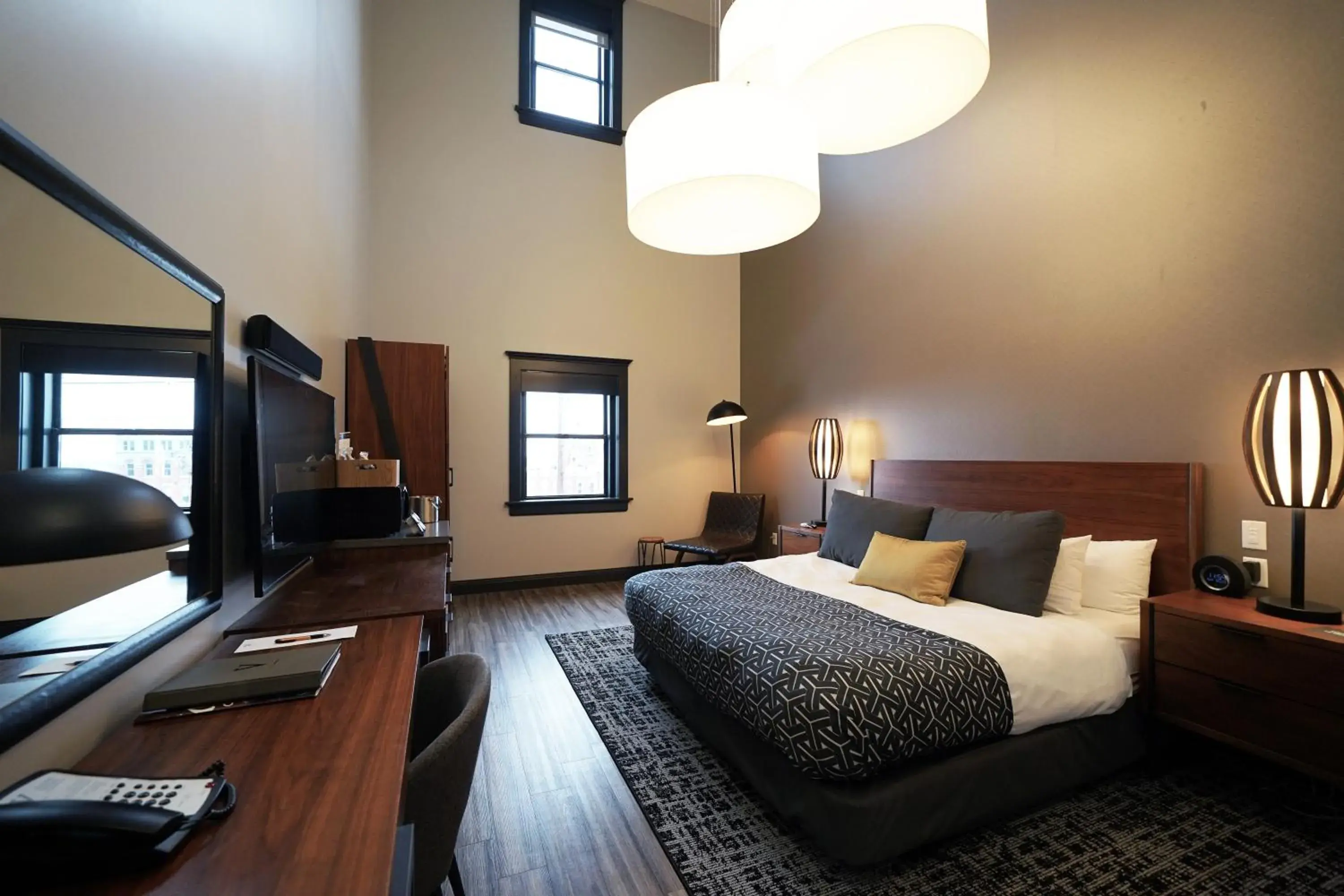 Bed in Hotel Vandivort Bed in Hotel Vandivort