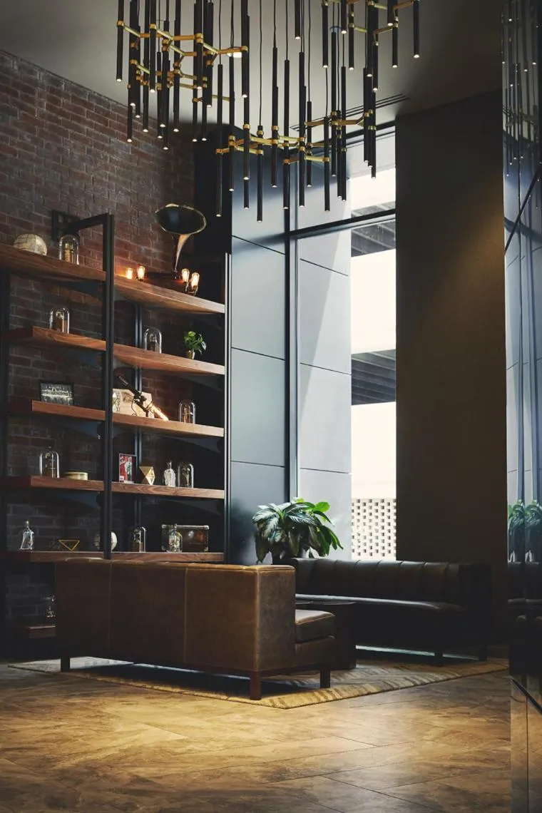 Communal lounge/ TV room in Hotel Vandivort