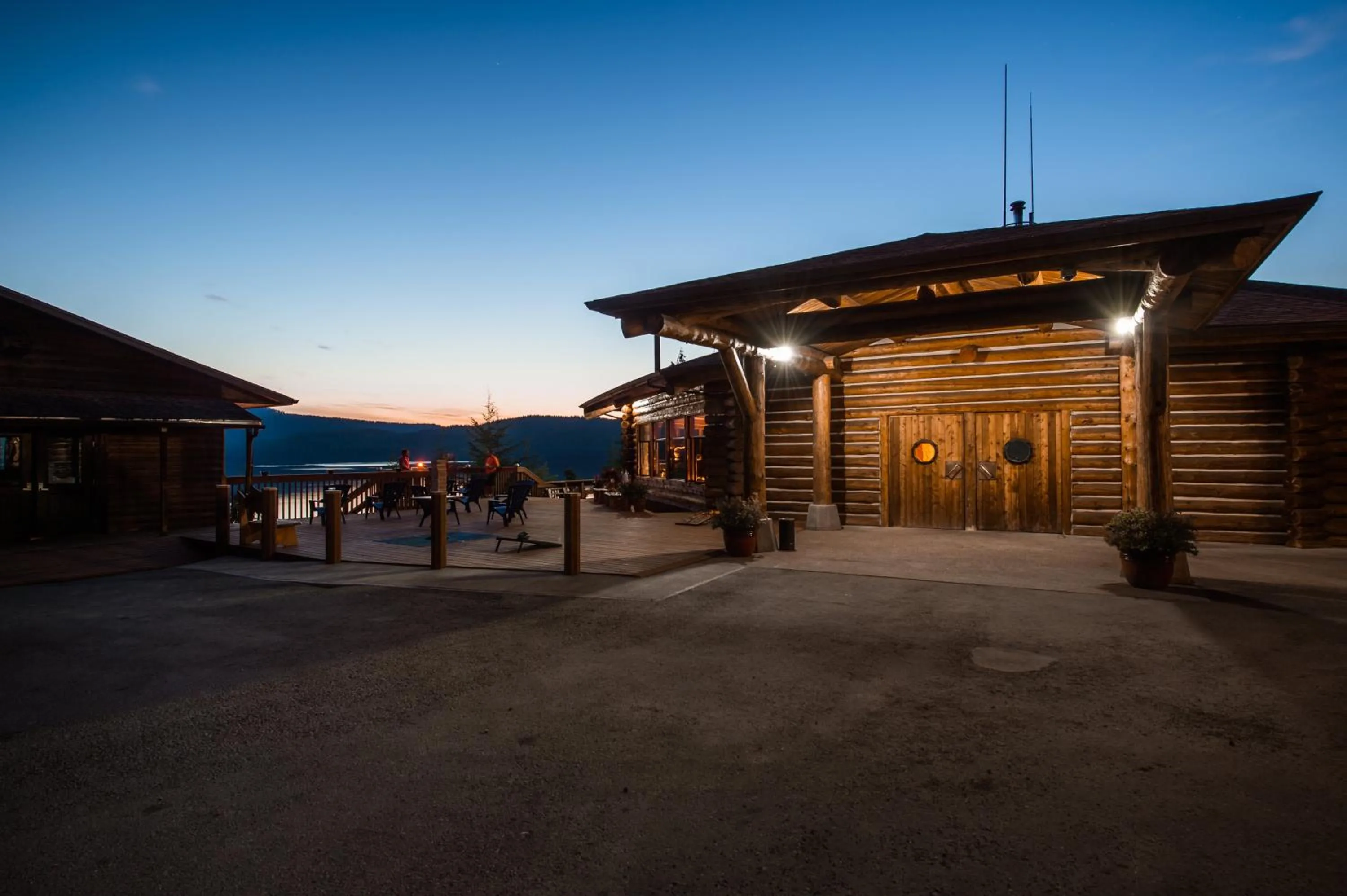 Property building in Salmon Falls Resort