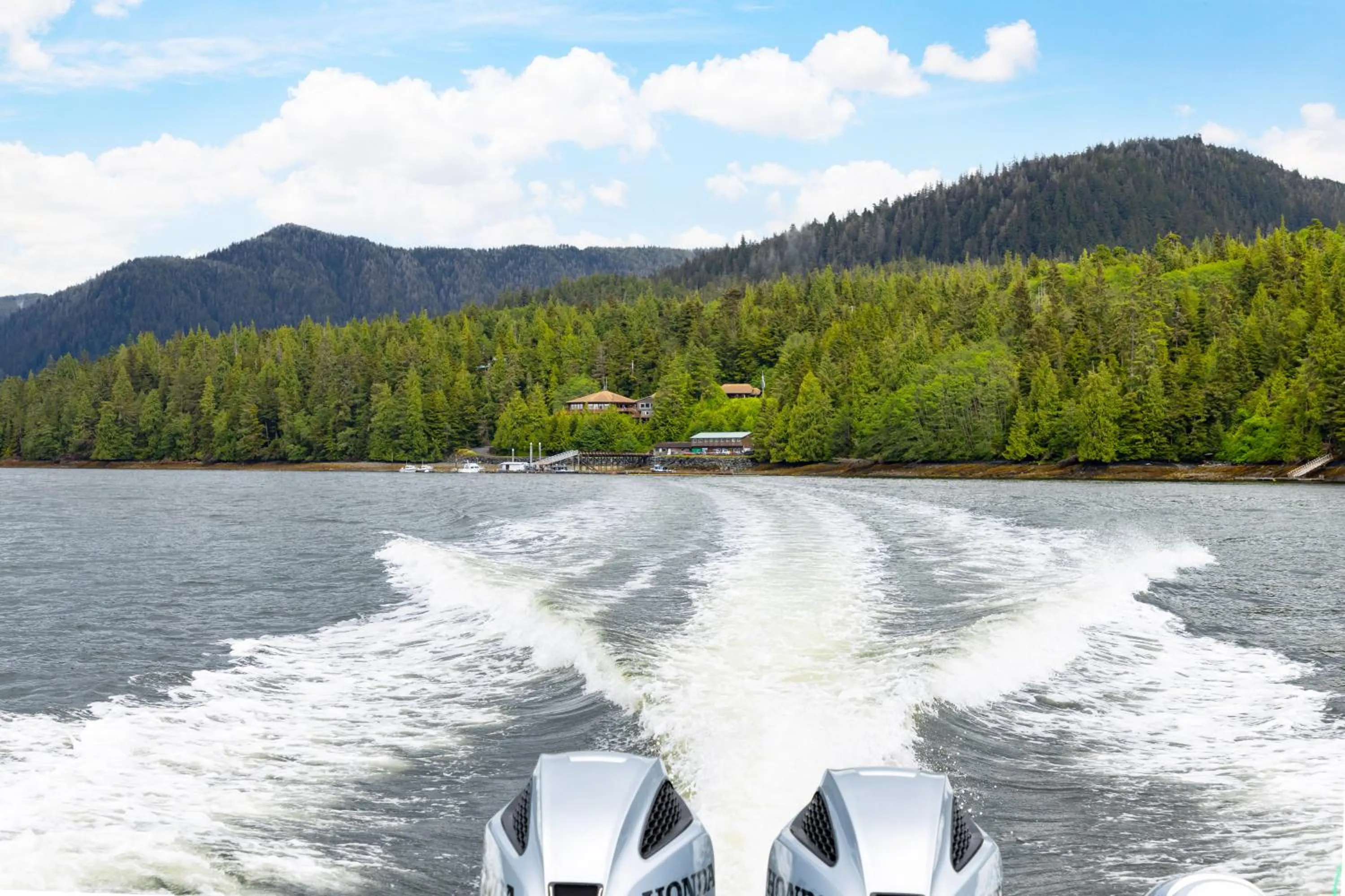 Fishing in Salmon Falls Resort