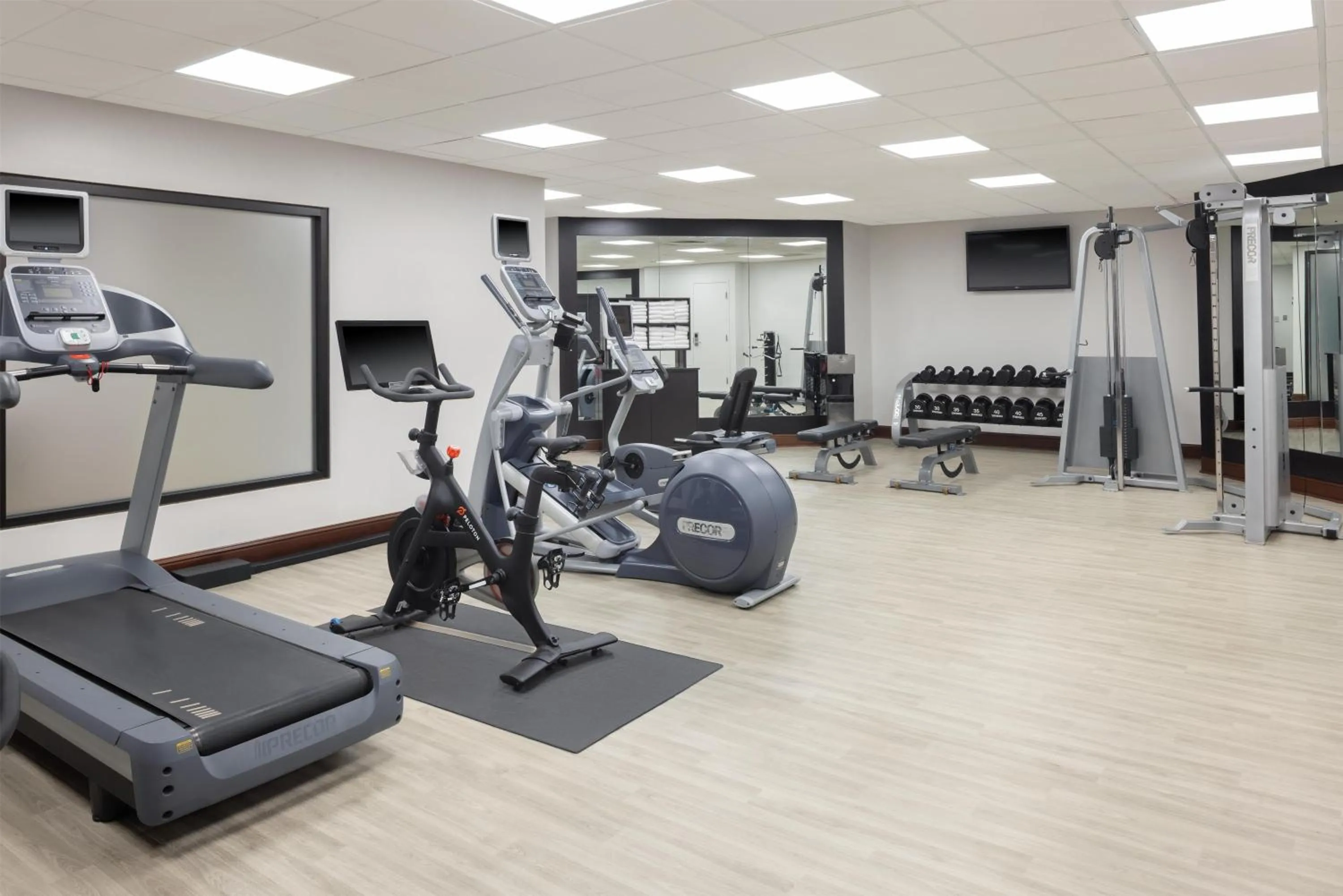 Fitness centre/facilities in Hilton Pennywell St Louis at the Arch