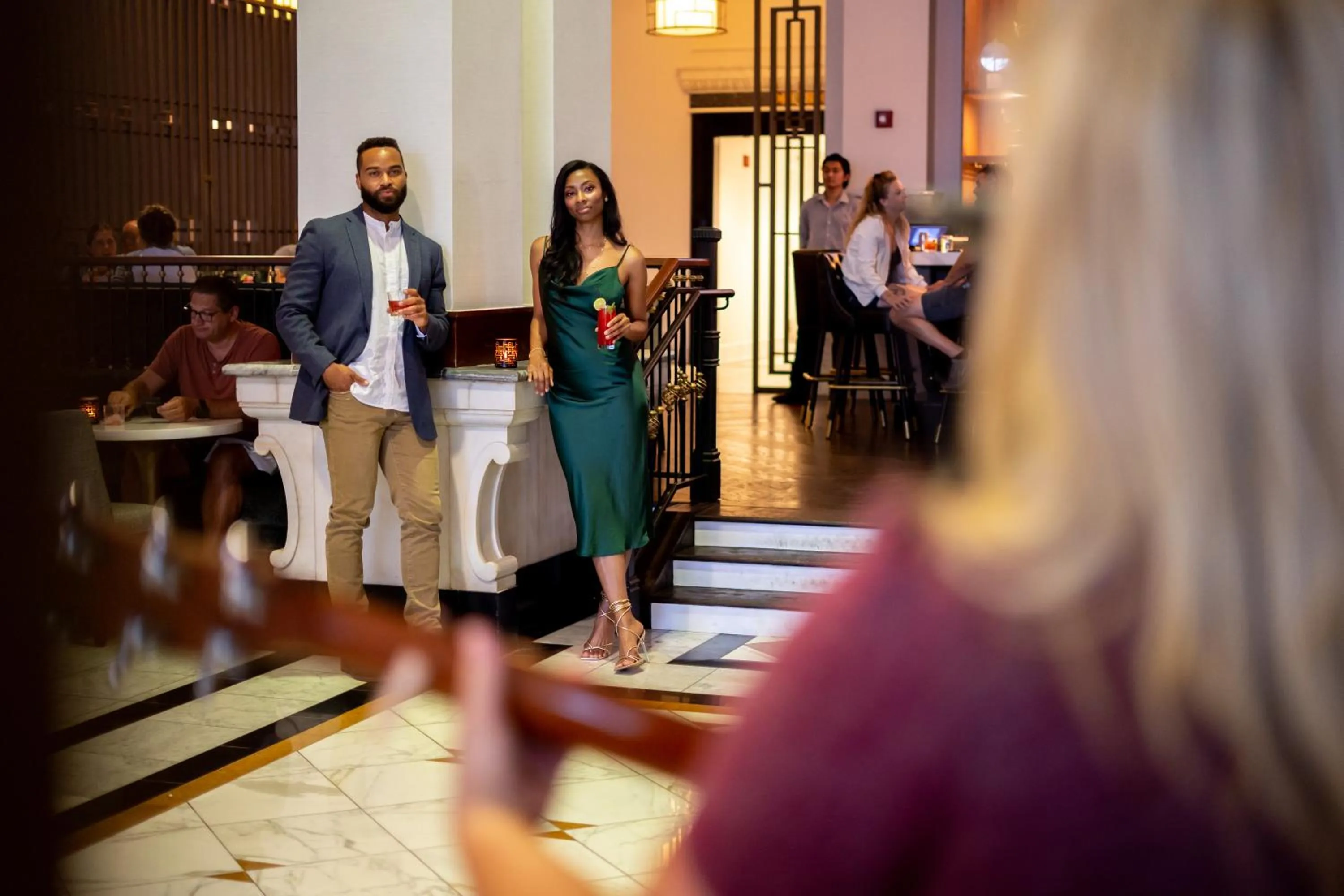 Lounge or bar in Hilton Pennywell St Louis at the Arch