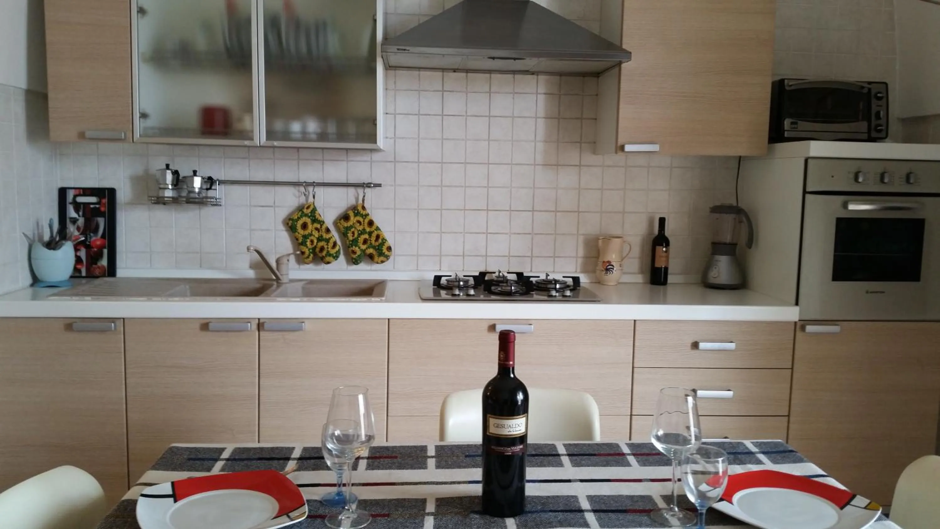 Dining area in La Casa Sul Porto