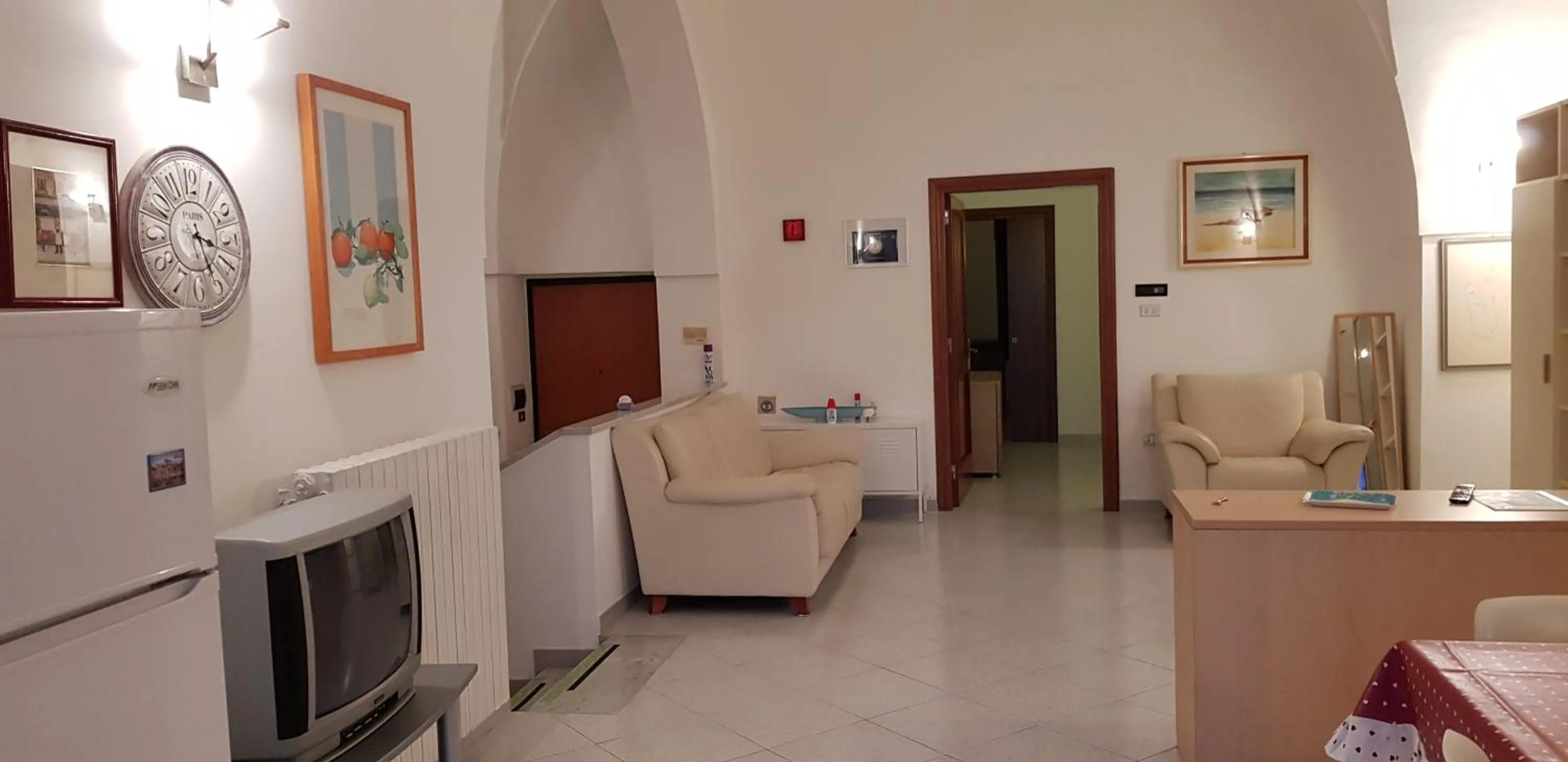 Living room in La Casa Sul Porto