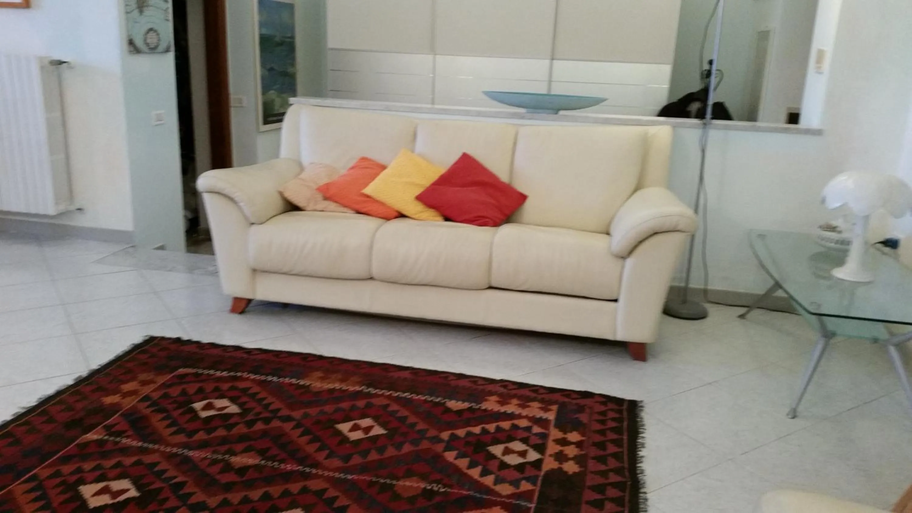 Living room in La Casa Sul Porto