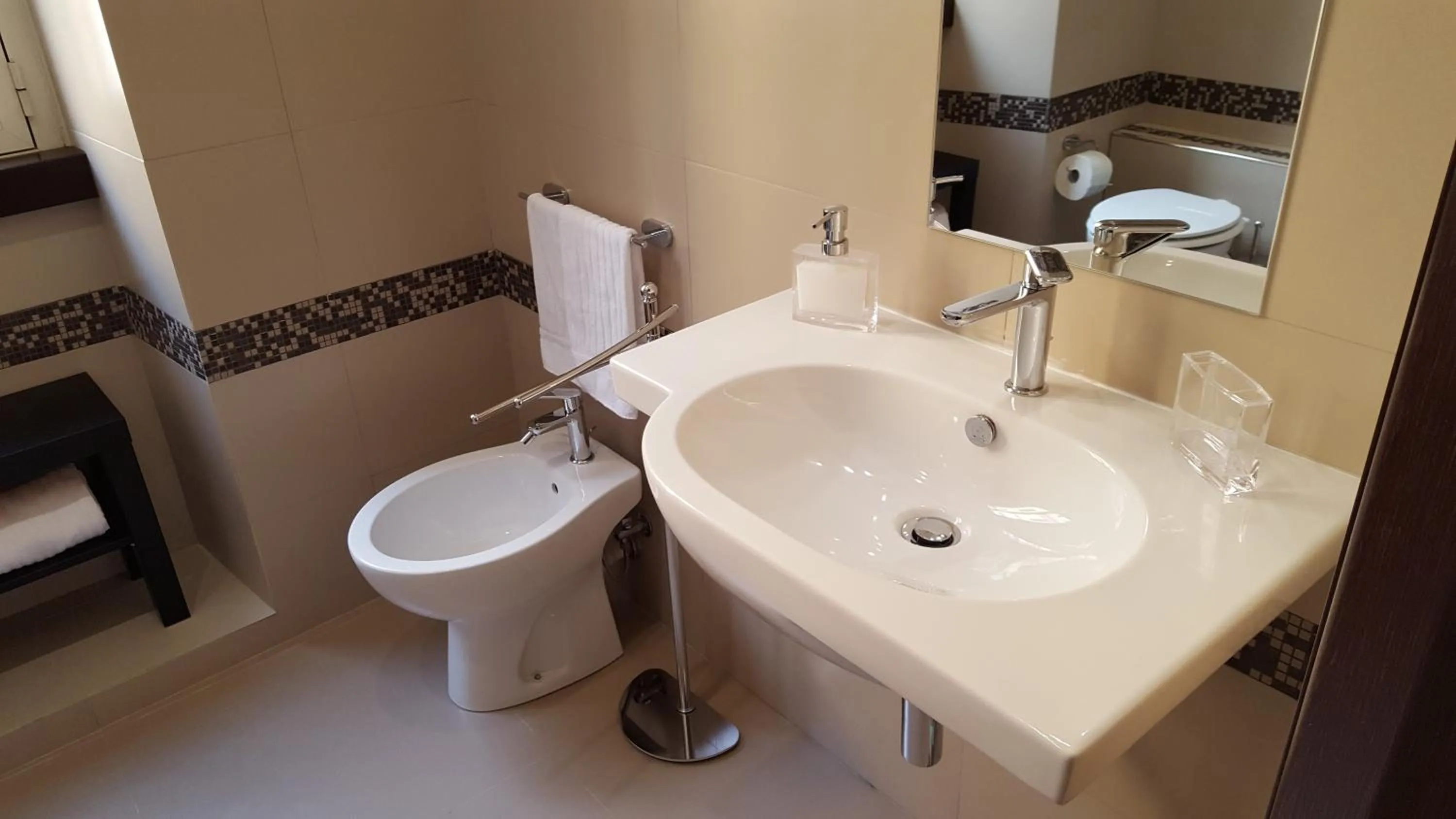 Bathroom in Una Finestra su Monti