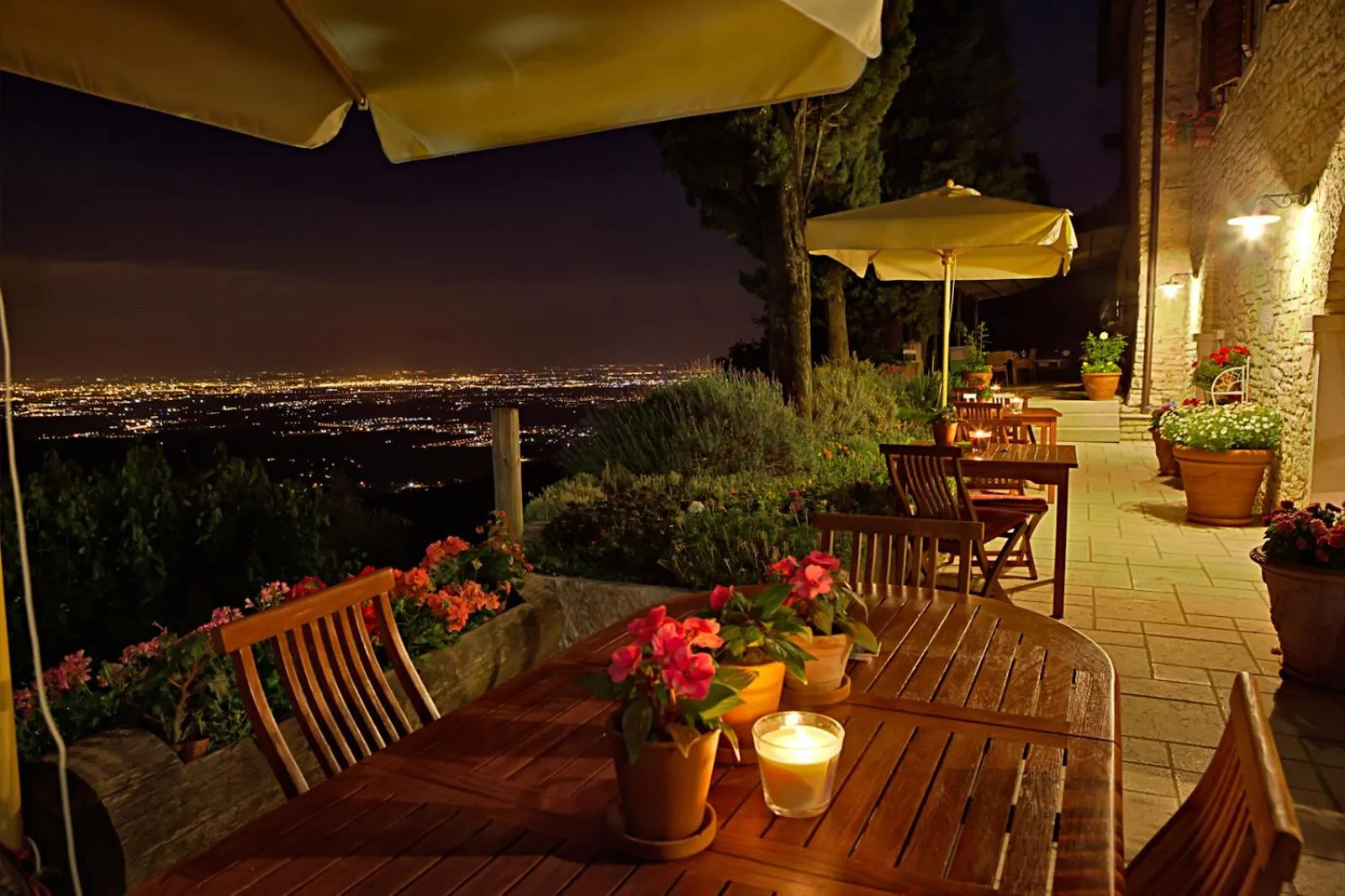 Patio in B&B Le Corone