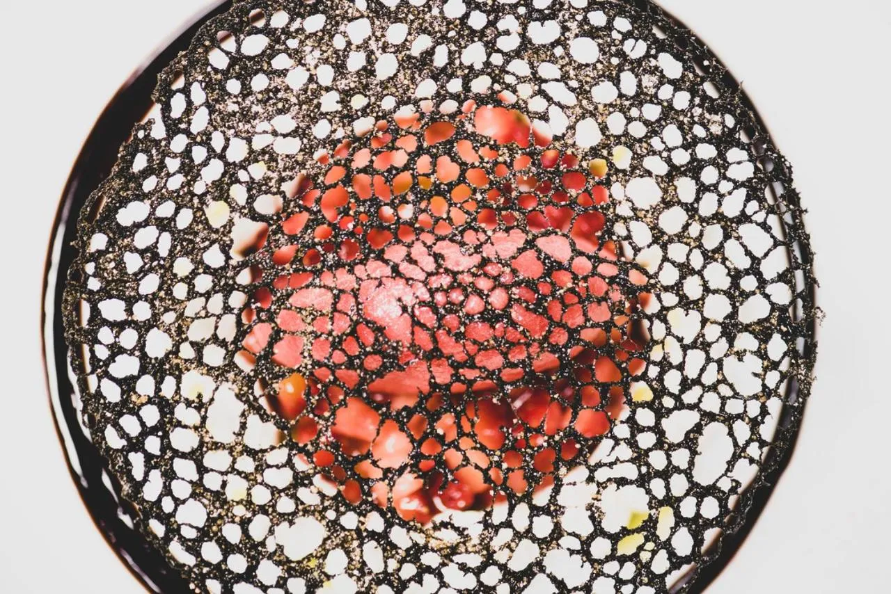 Food close-up in Hotel Restaurant La Villa Arena