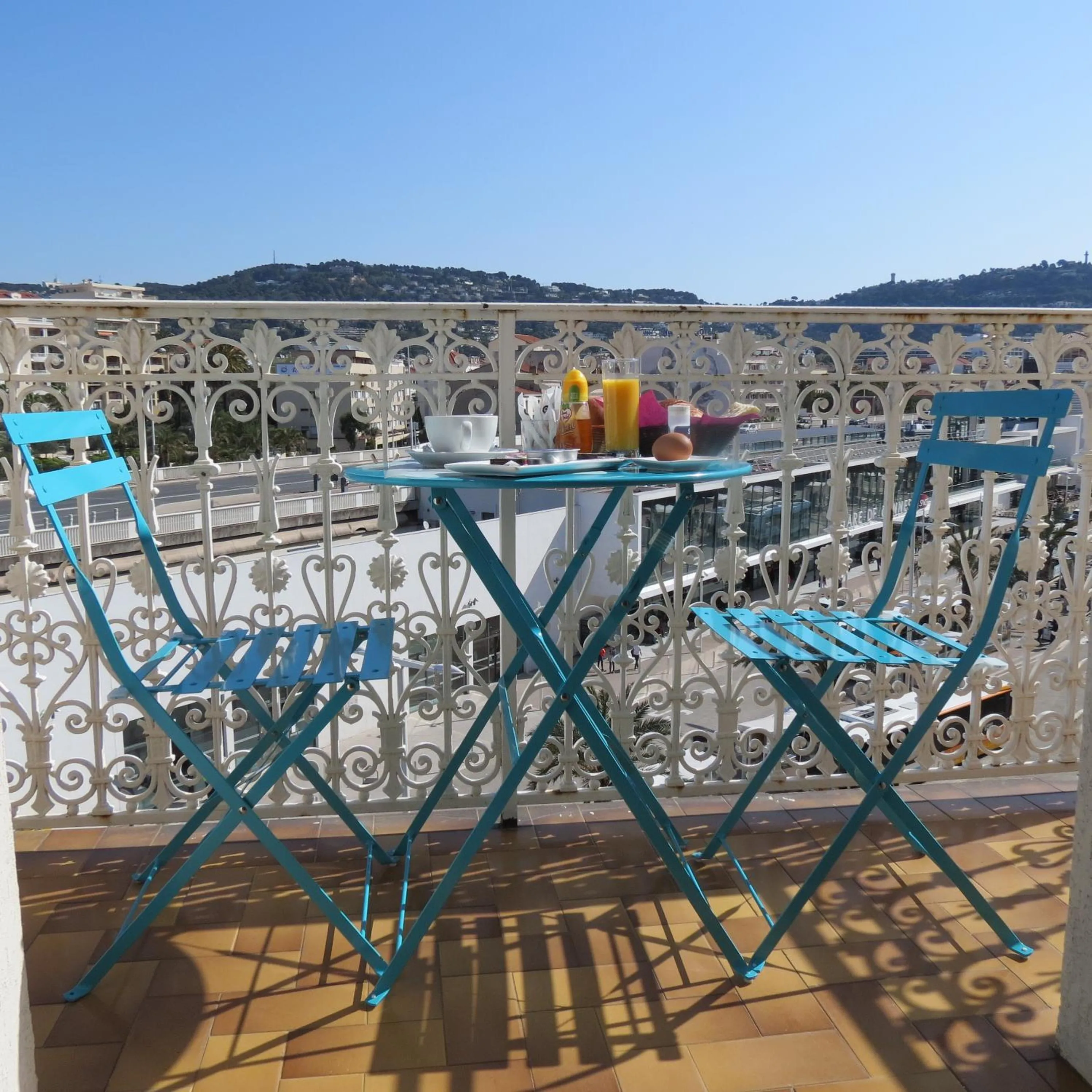 Balcony/Terrace in Hotel Amiraute