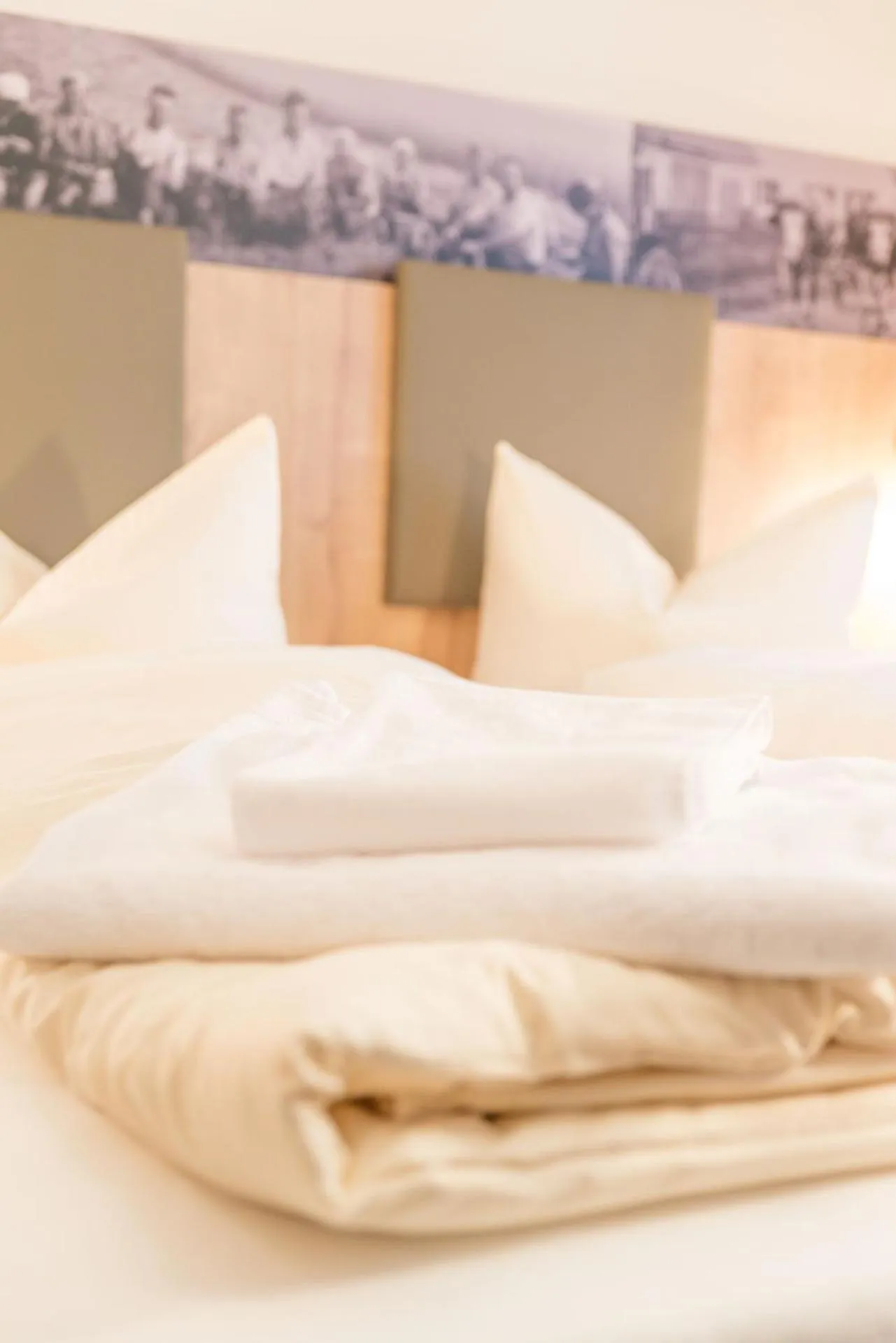 Decorative detail, Bed in Hotel Gasthof Hainzinger