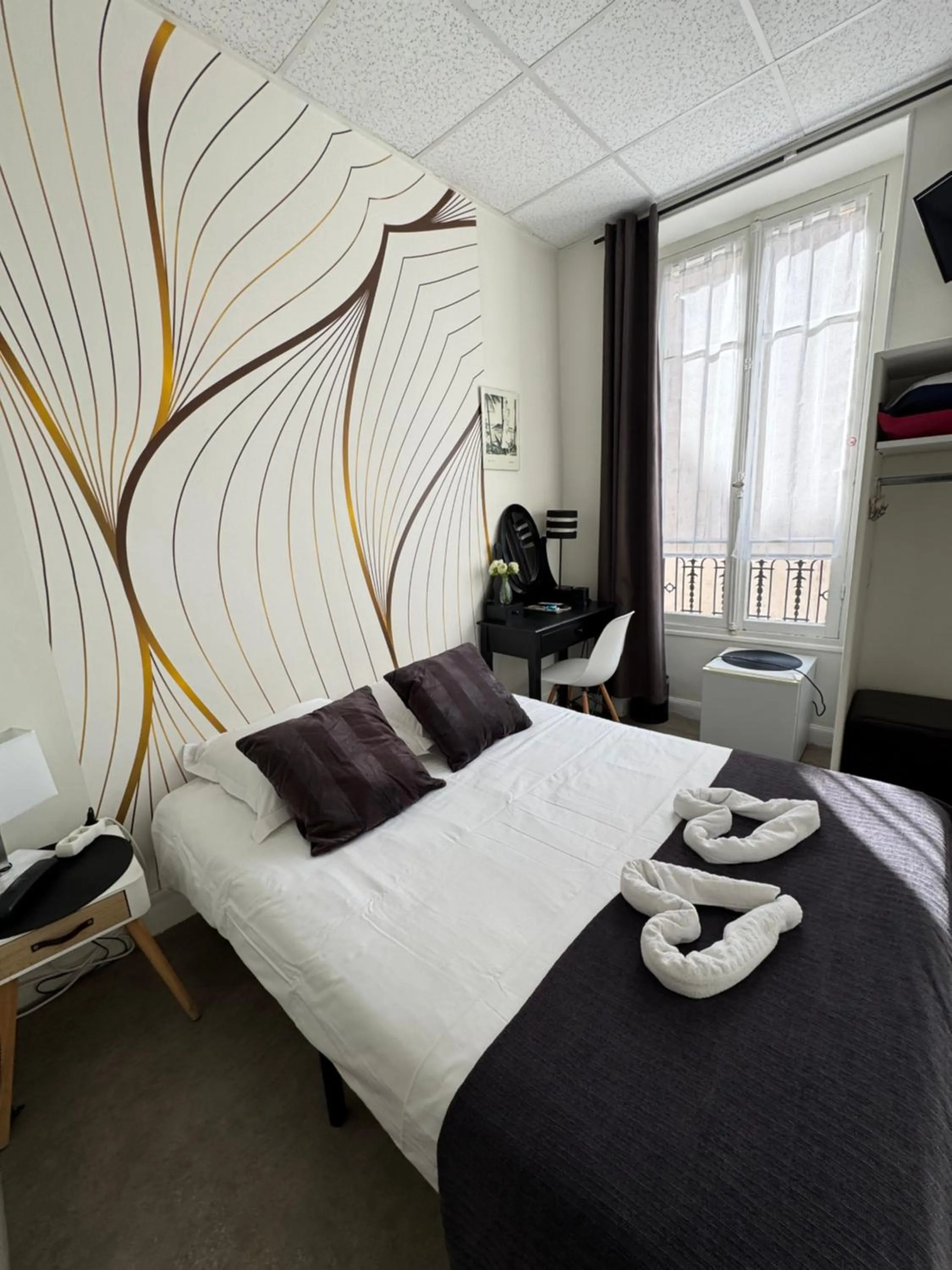 Bed in Hotel des Dames