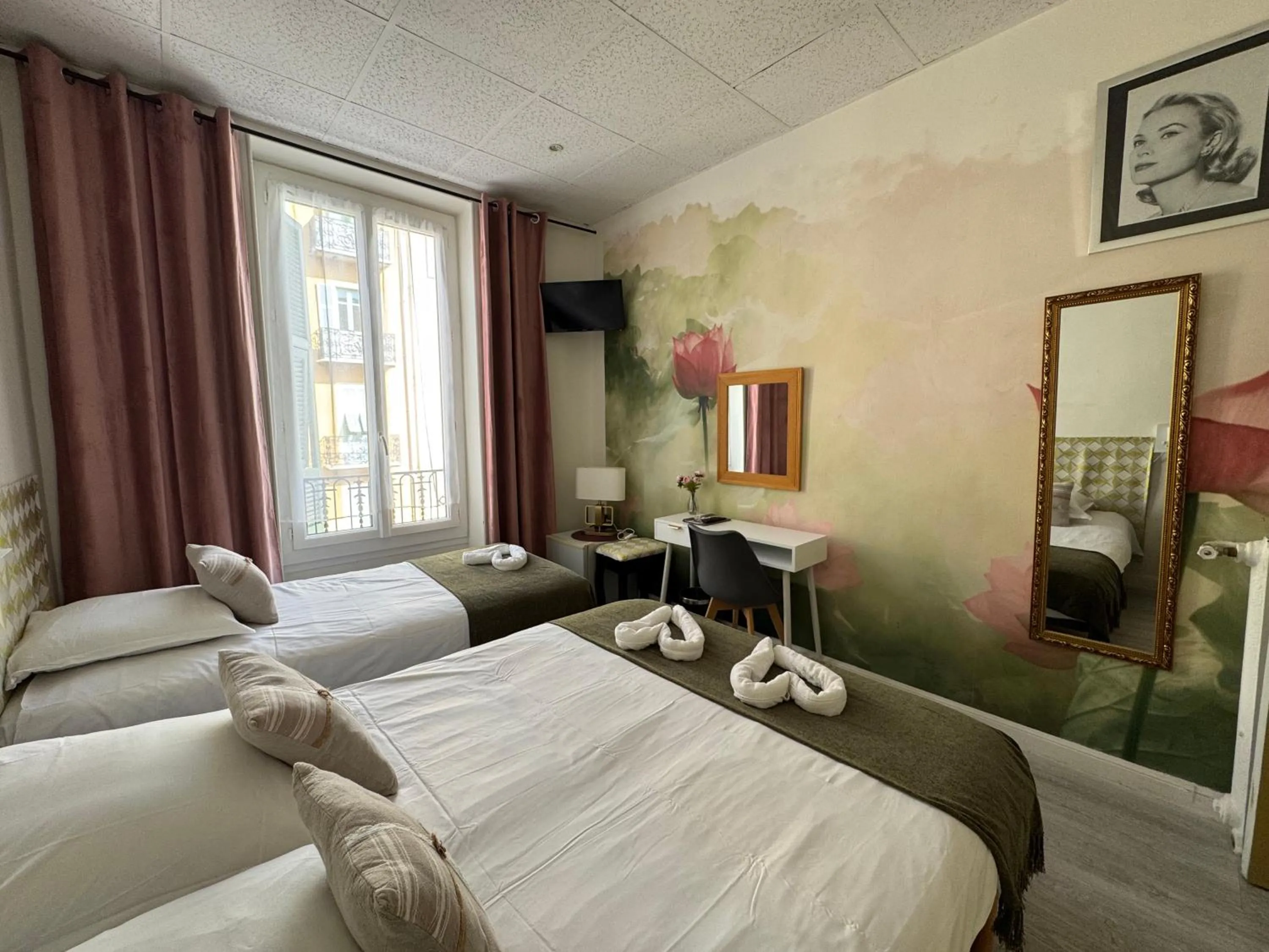 Bed in Hotel des Dames