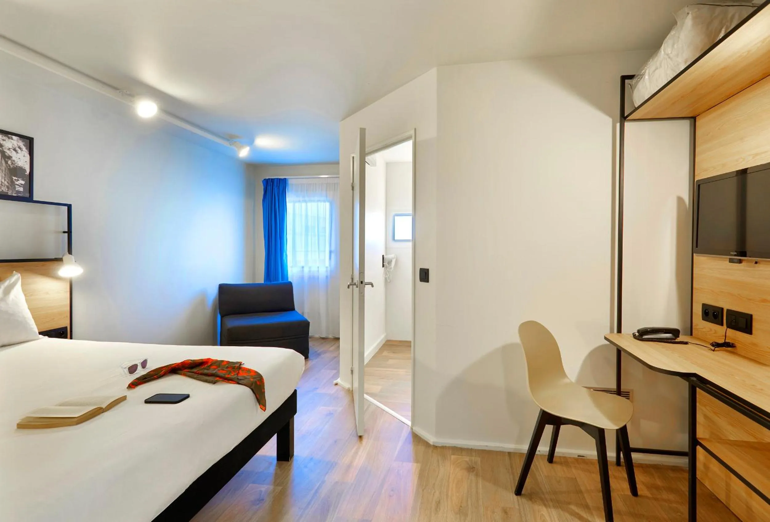 Bed in ibis Lorient Centre Gare