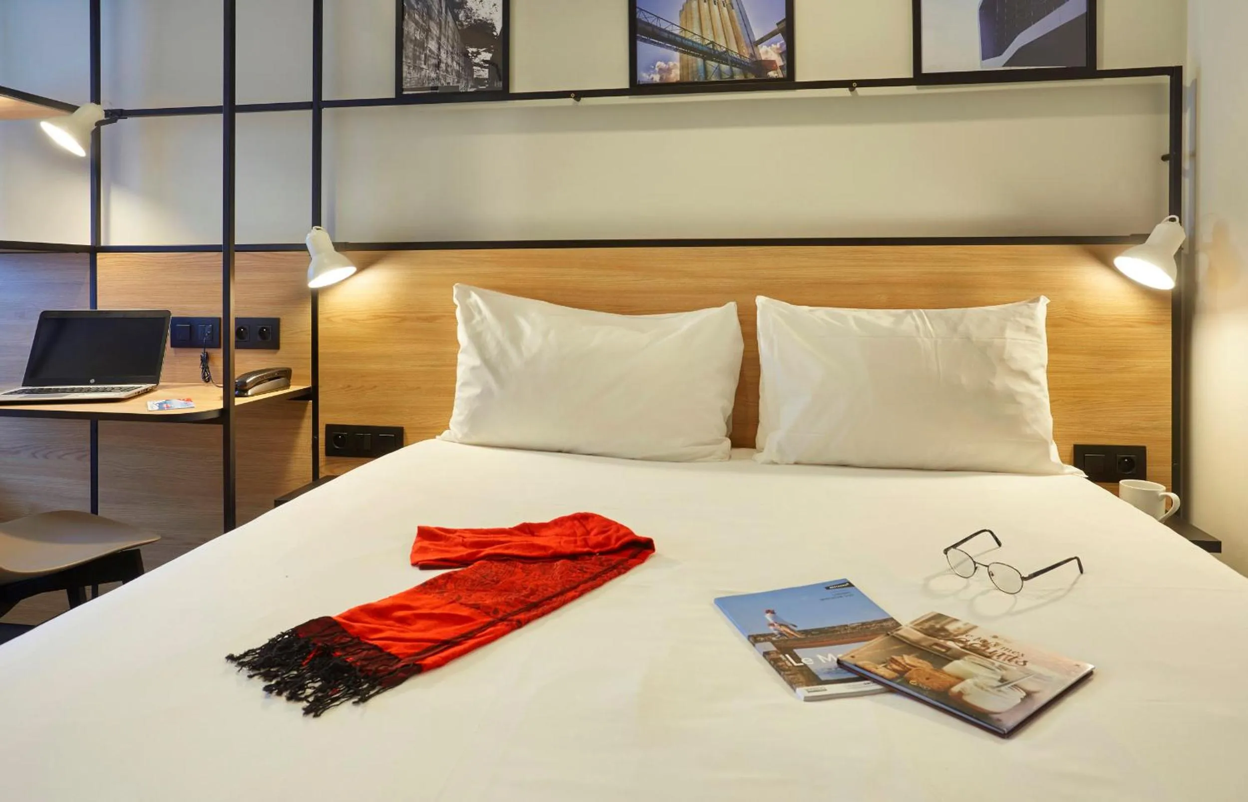 Bed in ibis Lorient Centre Gare