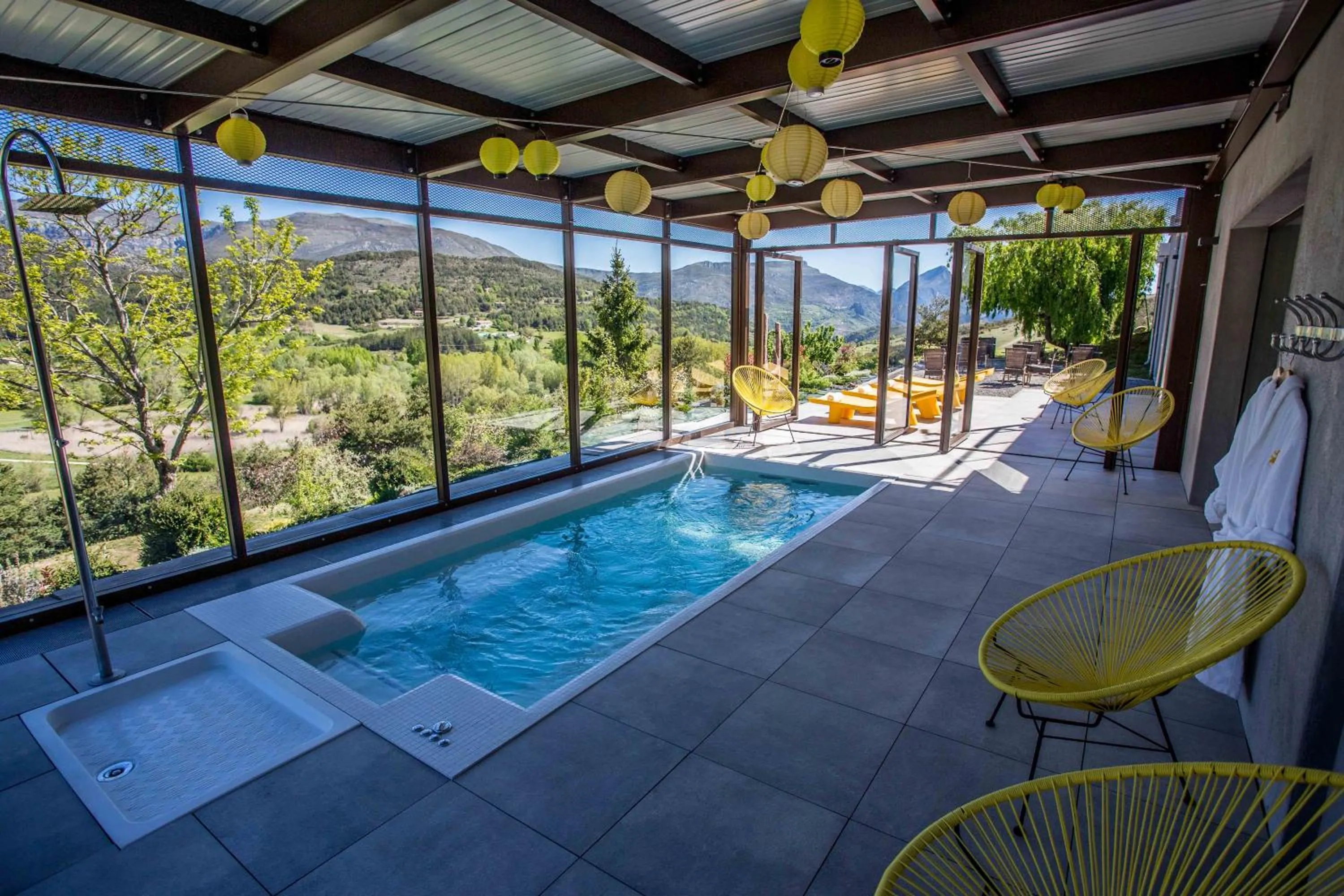 Spa and wellness centre/facilities in Hotel & Spa des Gorges du Verdon