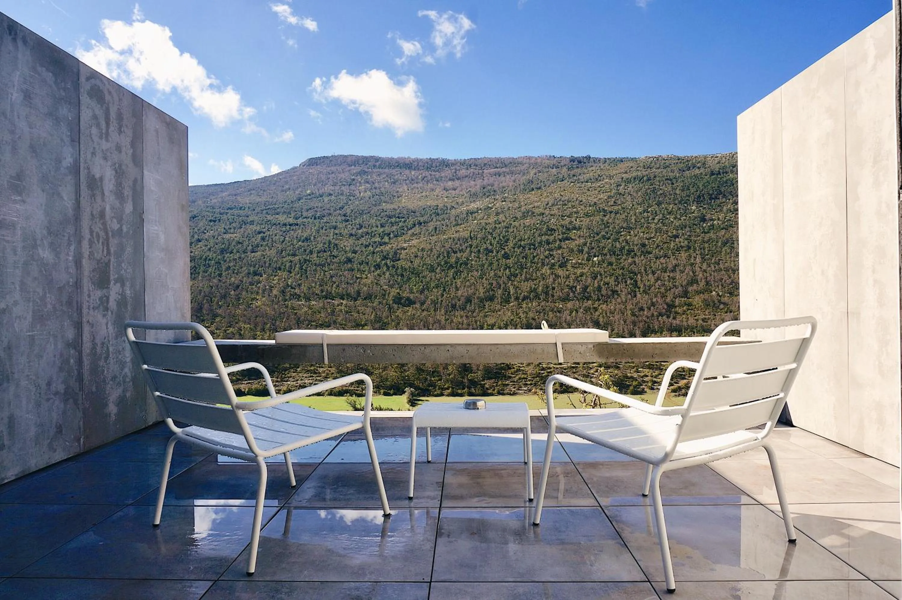 Balcony/Terrace in Hotel & Spa des Gorges du Verdon