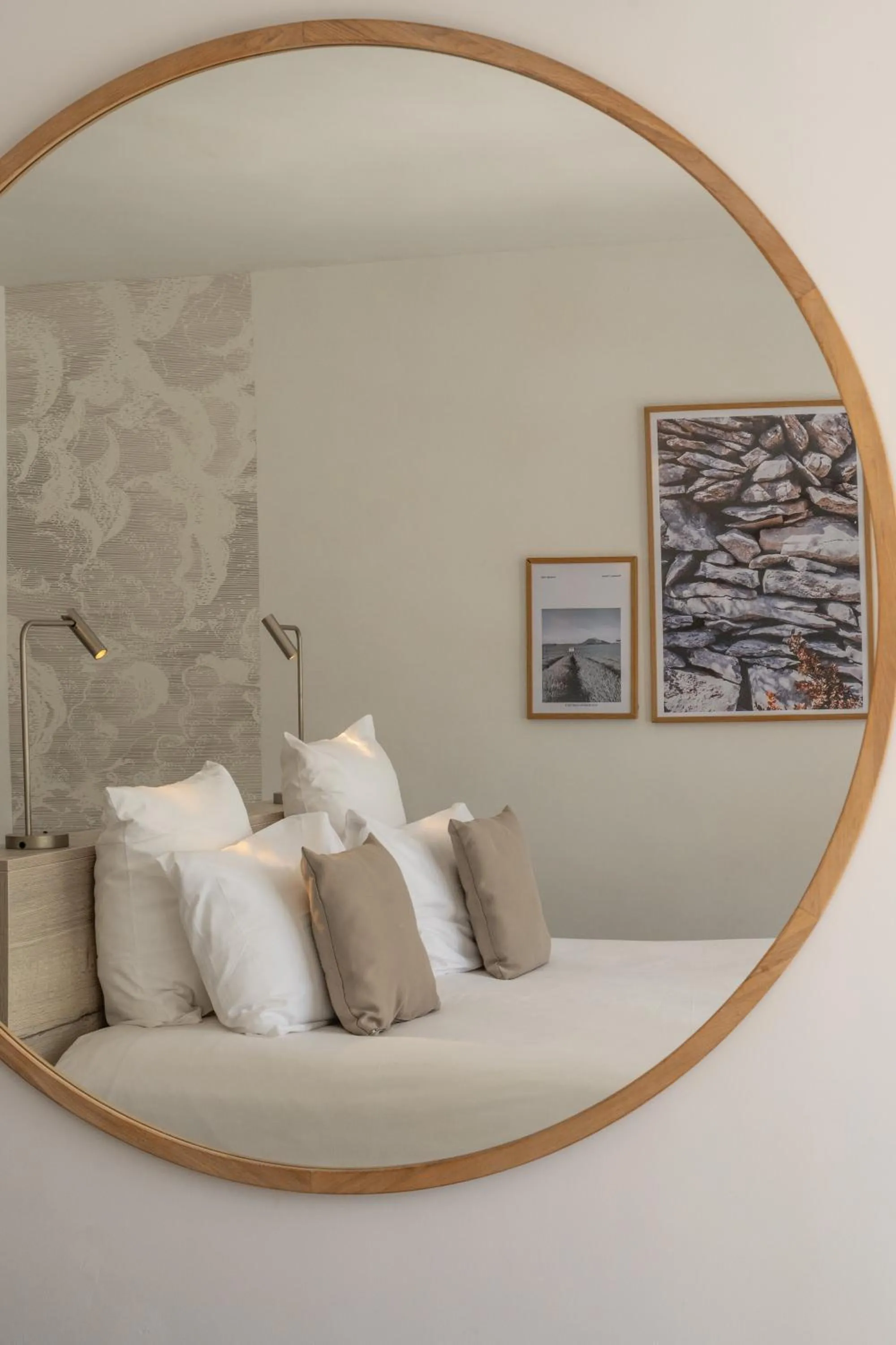 Bedroom, Bed in Hotel & Spa des Gorges du Verdon