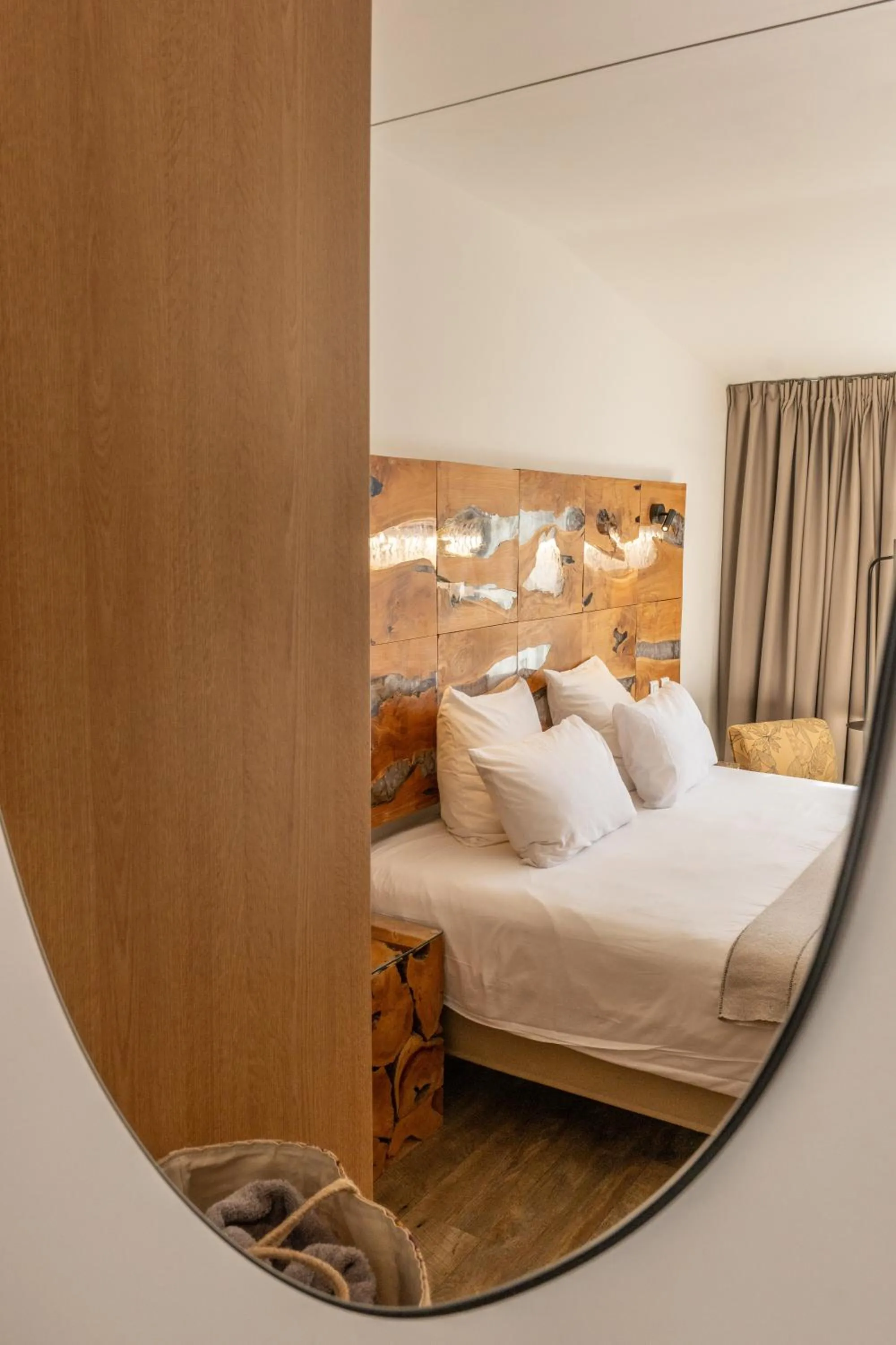 Bedroom, Bed in Hotel & Spa des Gorges du Verdon