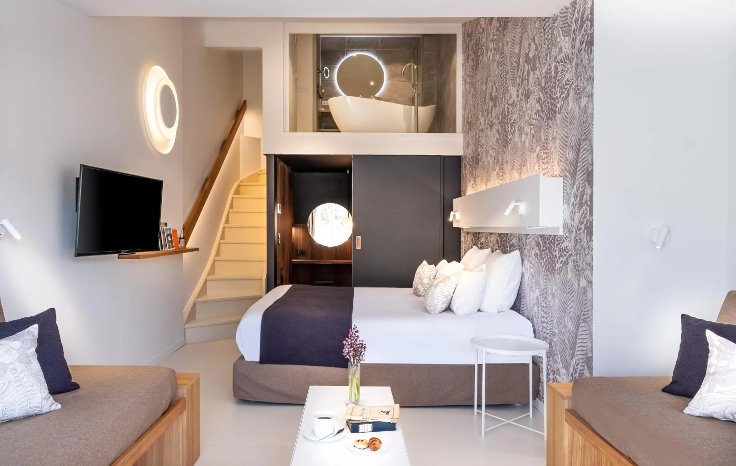 Bed in Hotel & Spa des Gorges du Verdon